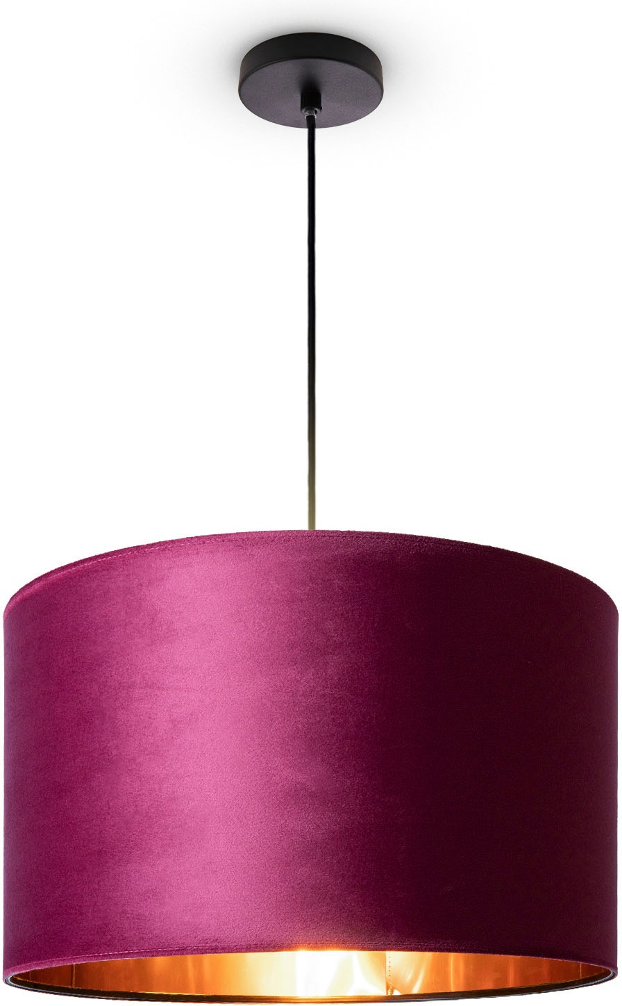Paco Home Pendelleuchte »Hugo uni Color«, Leuchtmittel E27   ohne Leuchtmit günstig online kaufen