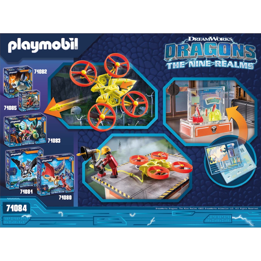 Playmobil® Konstruktions-Spielset »Dragons: The Nine Realms - Icaris Lab (71084)«, (124 St.)