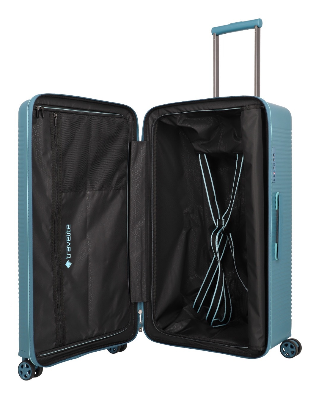 travelite Hartschalen-Trolley »ROOMER Trunk, in zwei Größen und verschiedenen Farben«, 4 Rollen, Reisegepäck Hartschalen-Koffer TSA-Schloss Trunk Trolley M und L