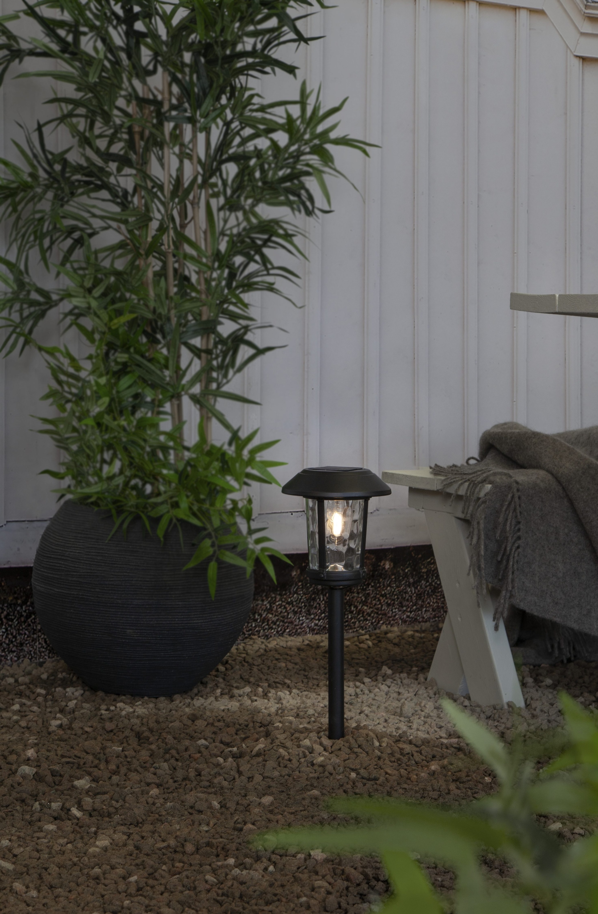 Parforce Traditional Hunting LED Solarleuchte »Solar-Wegleuchte Florian« LED-Board 1 Stk. Warmweiß Aluminium- und Glasausführung, Dämmerungssensor