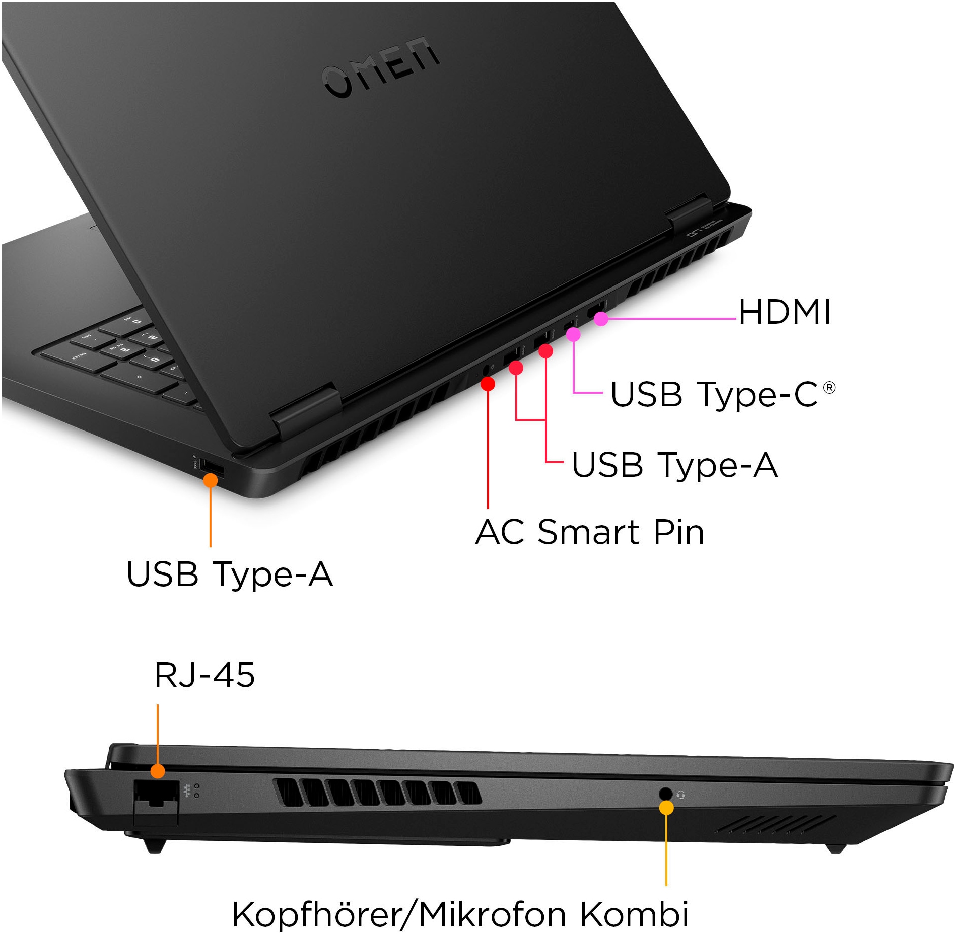 HP Gaming-Notebook »Omen 17 17-db1091ng Black«