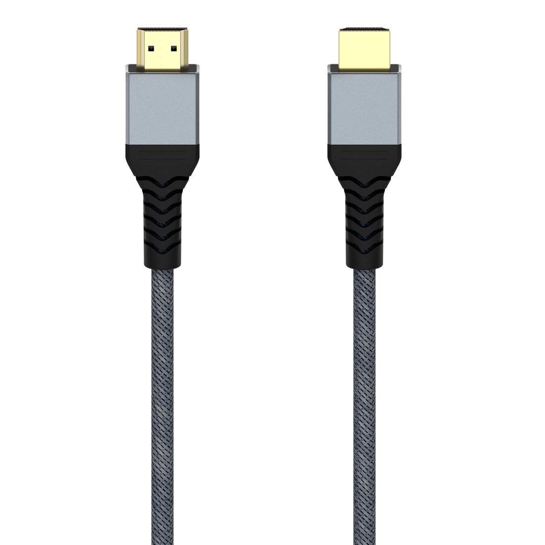 Hama HDMI-Kabel »Ultra High Speed HDMI™-Kabel Stecker-Stecker 8K Metall 2,0m«, HDMI, 200 cm