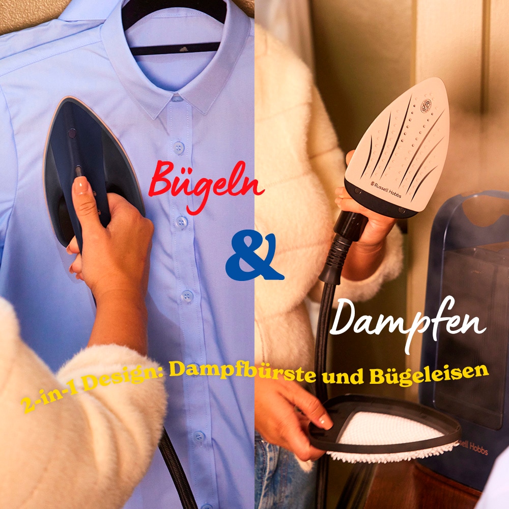 RUSSELL HOBBS Dampfbügeleisen »27600-56« 1700 W 1.400 Watt, 30 g Dampfausstoß, mit Keramik-Bügelsohle, 3 Einstellungen