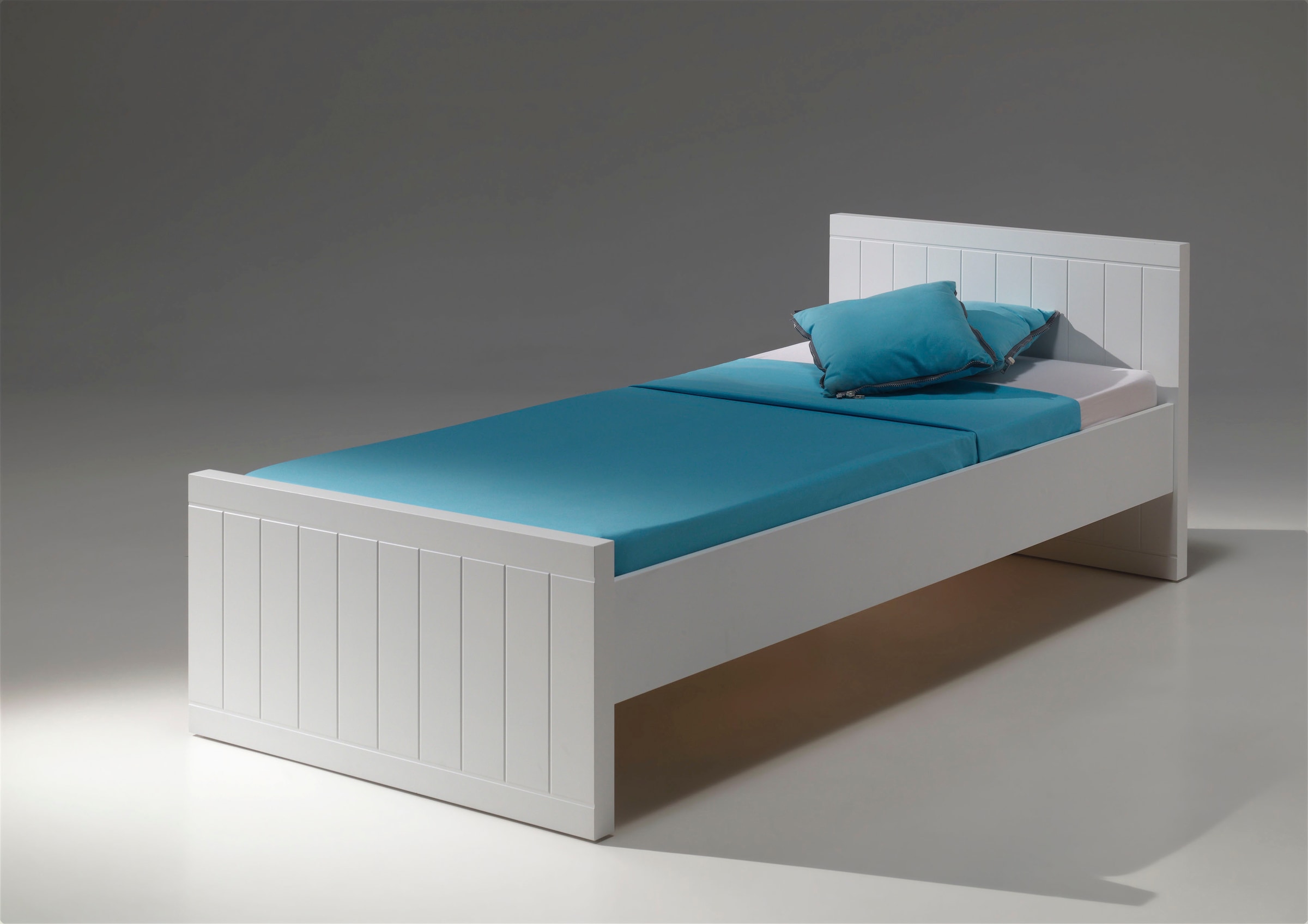 Vipack Einzelbett, Modernes cm mit Weiß Einzelbett kaufen 200 online 90 Liegefläche, x lackiert