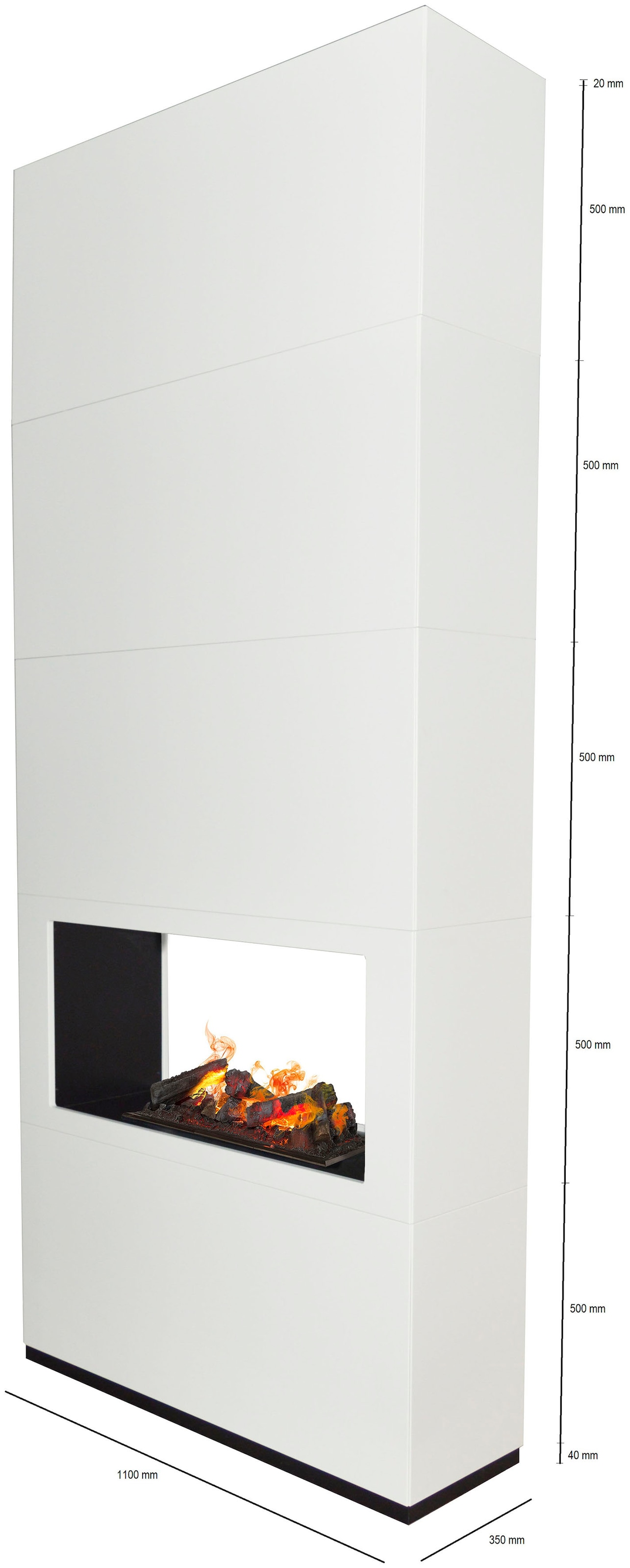 XARALYN Echtfeuer-Dekokamin »Ambiance«, mit Bioethanol Brenner