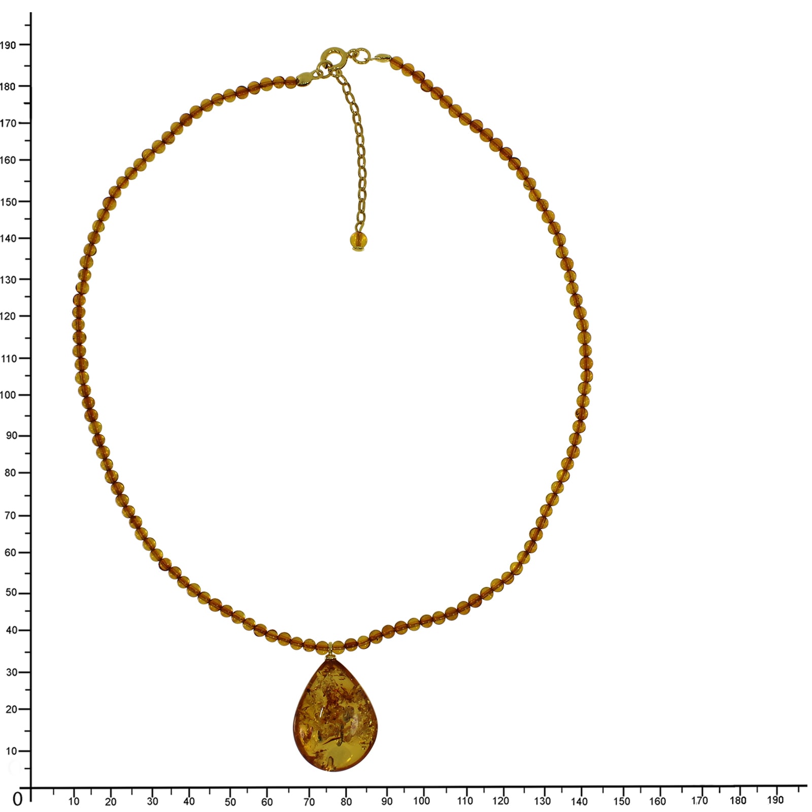 OSTSEE-SCHMUCK Gliederkette »Ostsee-Schmuck Kette Gloria Kette Gloria«, (1 tlg.)