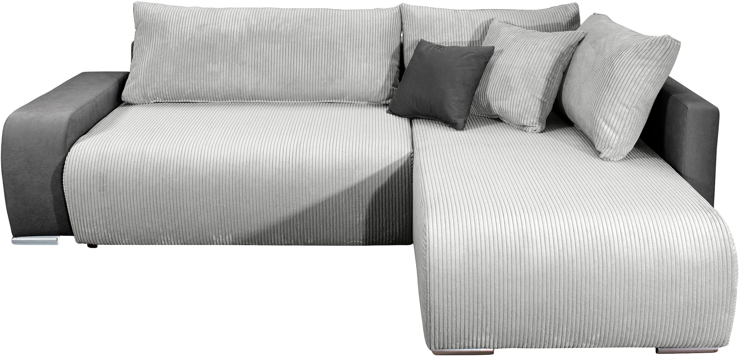 COLLECTION AB Ecksofa »Poppy, L-Form, Breite 227 cm mit Schlaffunktion« ink günstig online kaufen