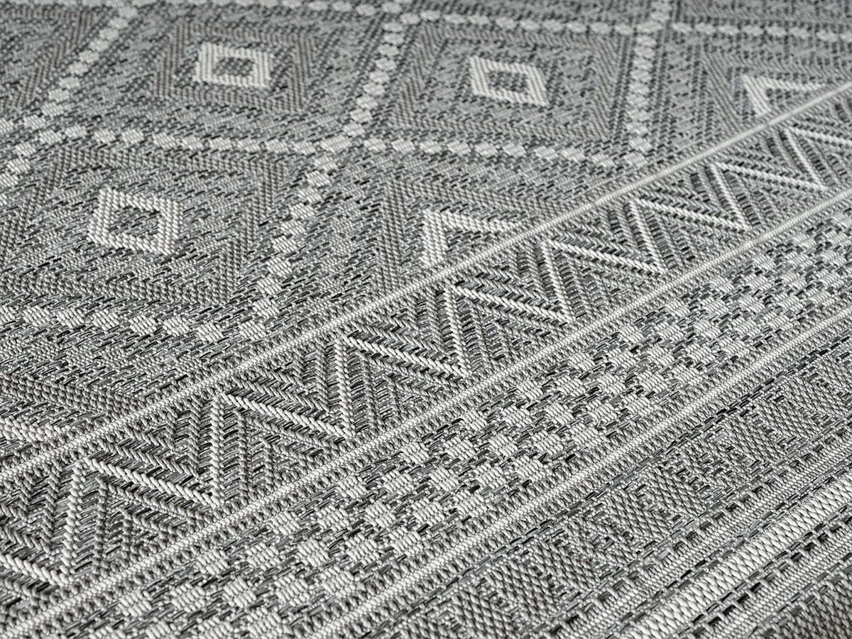 the carpet Teppich »Calgary round«, rund, 1 mm Höhe, moderner robuster In und Outdoor Teppich