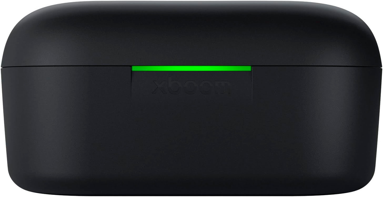 LG Bluetooth-Kopfhörer »xboom Buds Lite«, Bluetooth, Active Noise Cancelling (ANC)-Freisprechfunktion-LED Ladestandsanzeige-Multi-Point-Verbindung-Rauschunterdrückung-Sprachsteuerung-kompatibel mit Siri