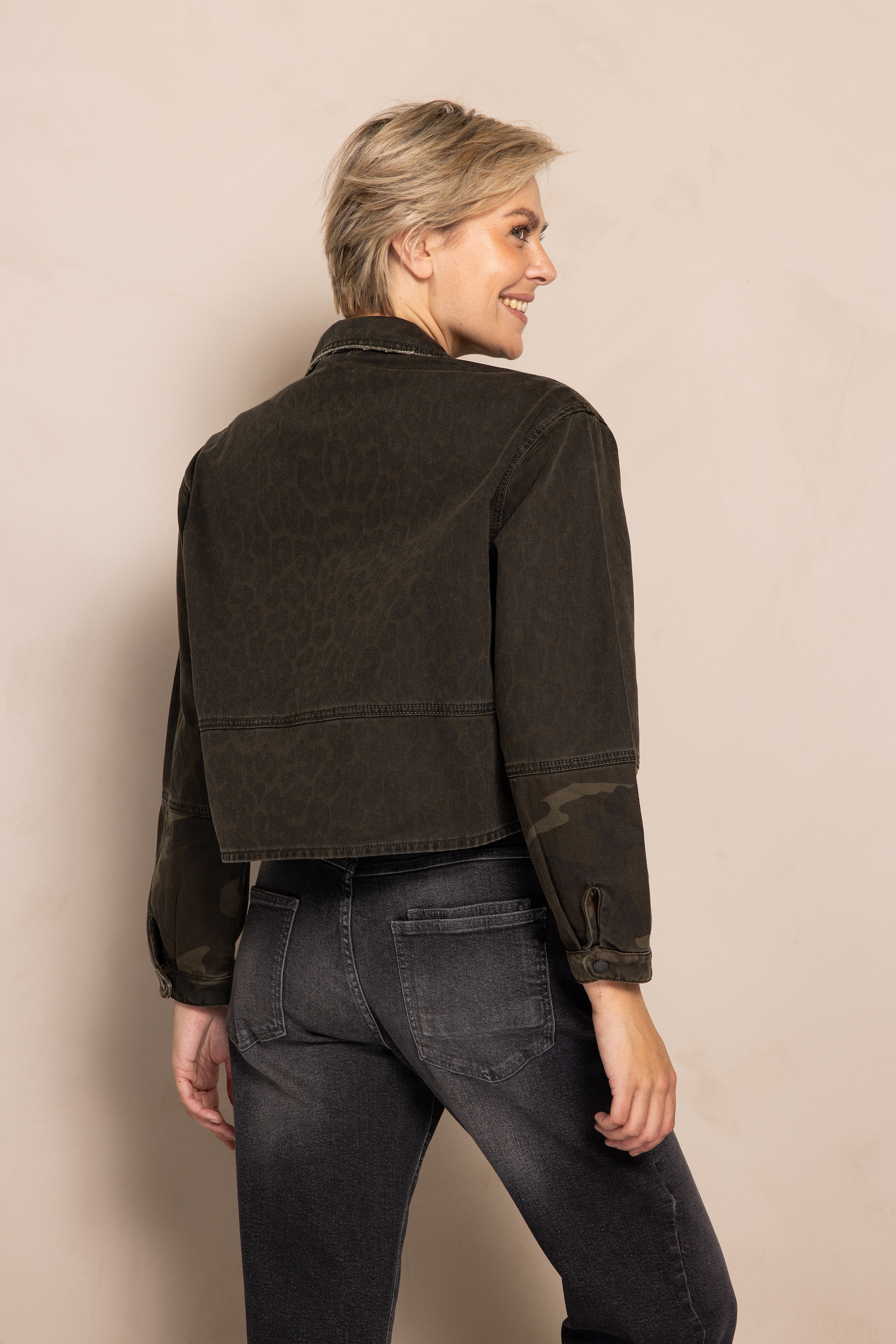 Zhrill »ZHLOUIE« ohne Kapuze mit Animal-Print