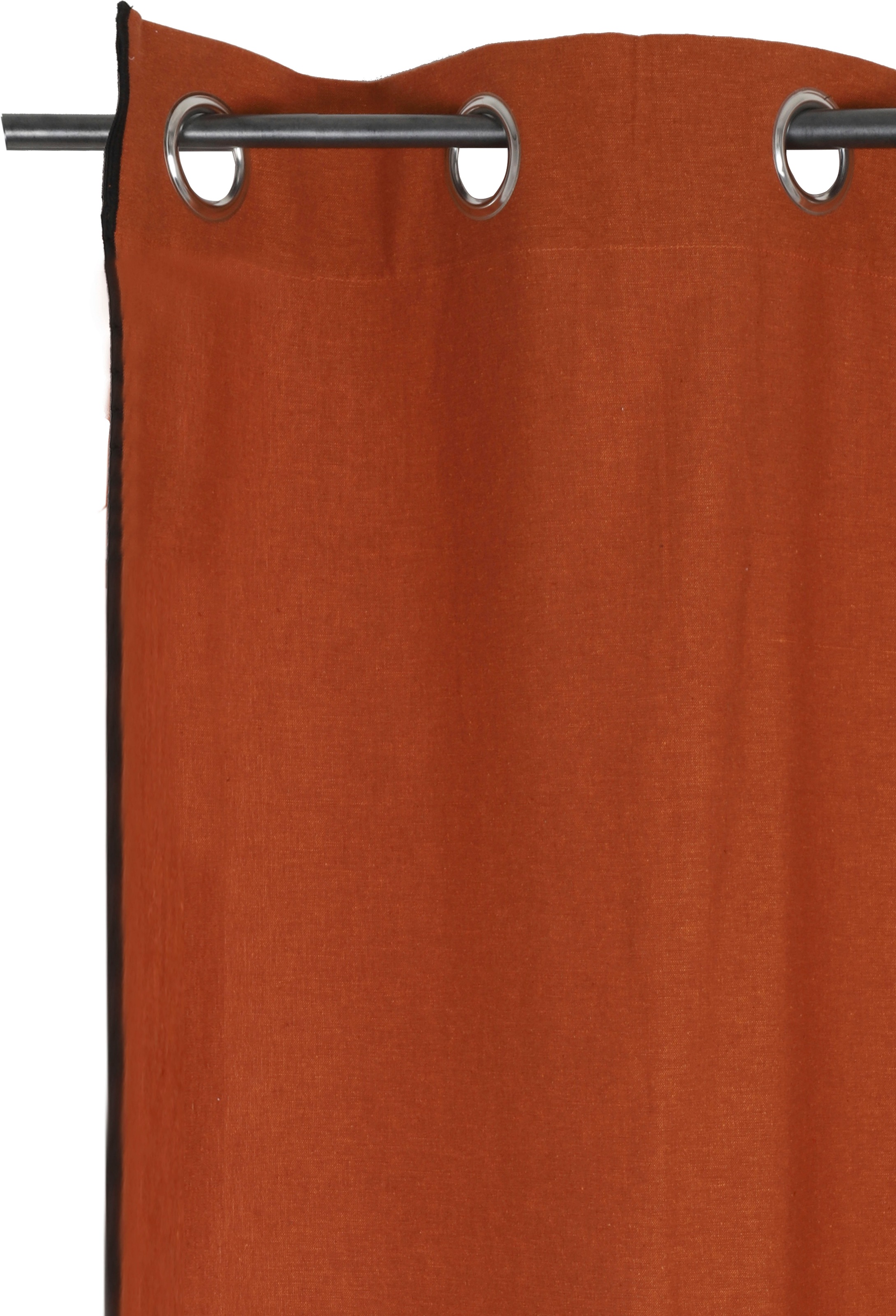 andas Vorhang »Ellen«, mit bestellen schwarzen Overlocknaht, online St.), Unifarben (1 verschiedene Größen