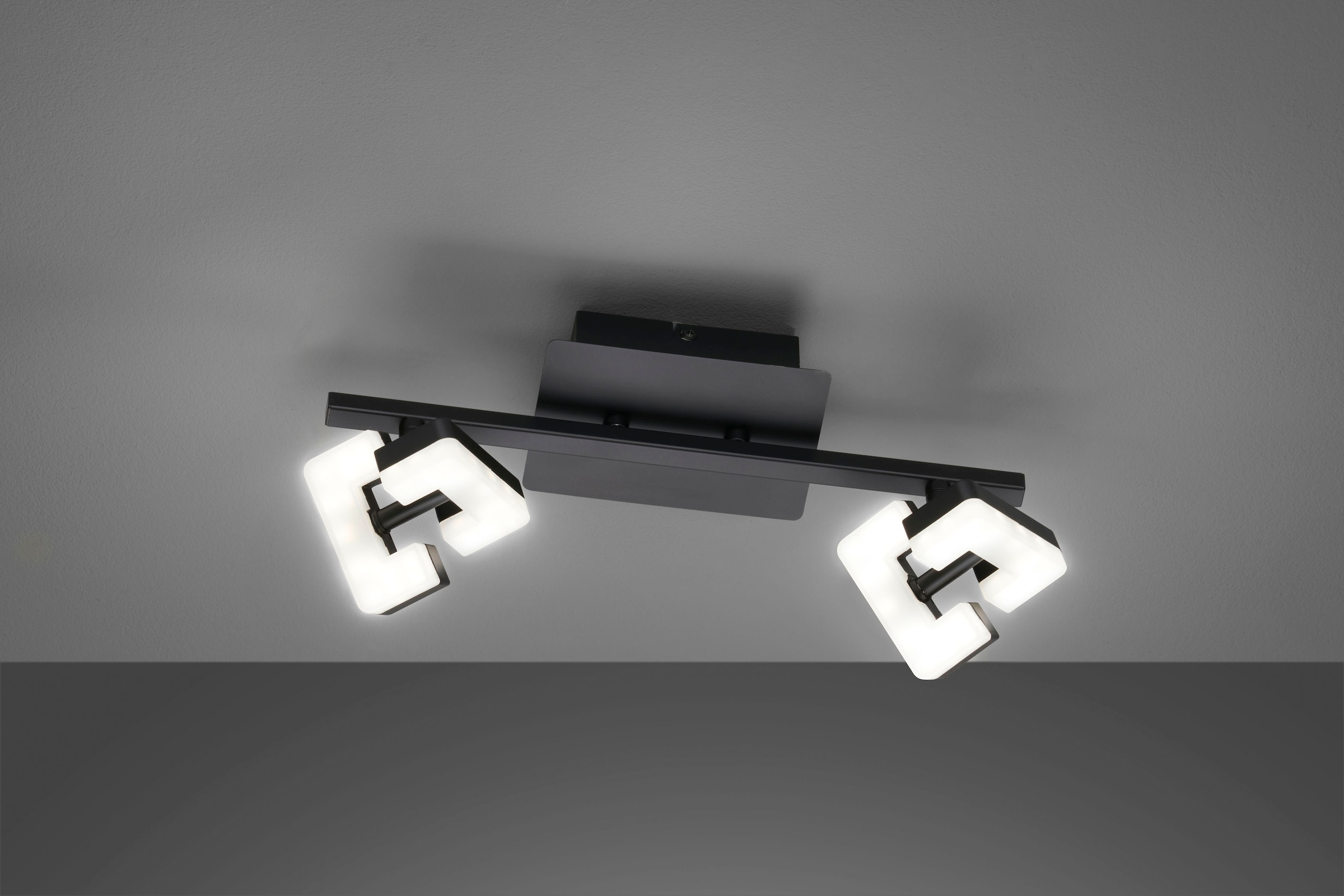 FISCHER & HONSEL Deckenstrahler »Ray«, 2 flammig, Leuchtmittel LED-Modul | LED fest integriert, langlebige LED