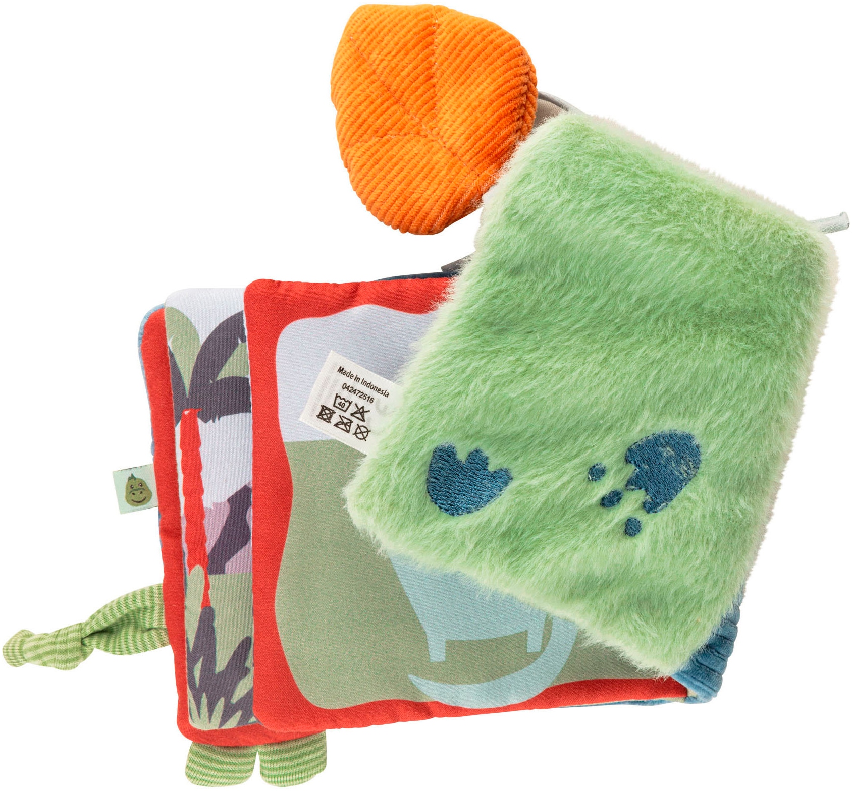 Sterntaler® Greifspielzeug »Spielbuch Dino Rexi«