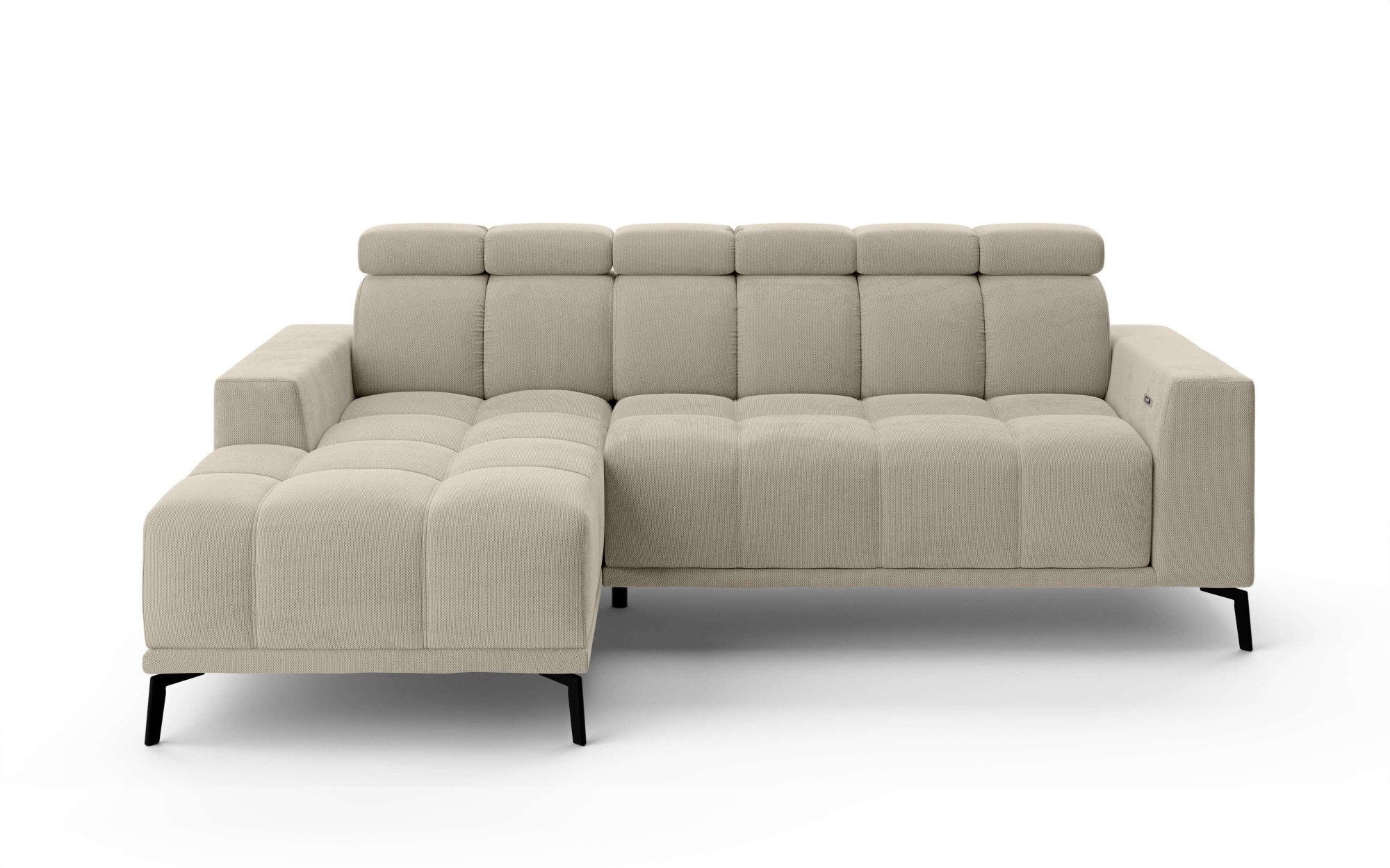 Home affaire Ecksofa »CAZIE, Designsofa, L-Form, trendige Bubble-Optik,« el günstig online kaufen