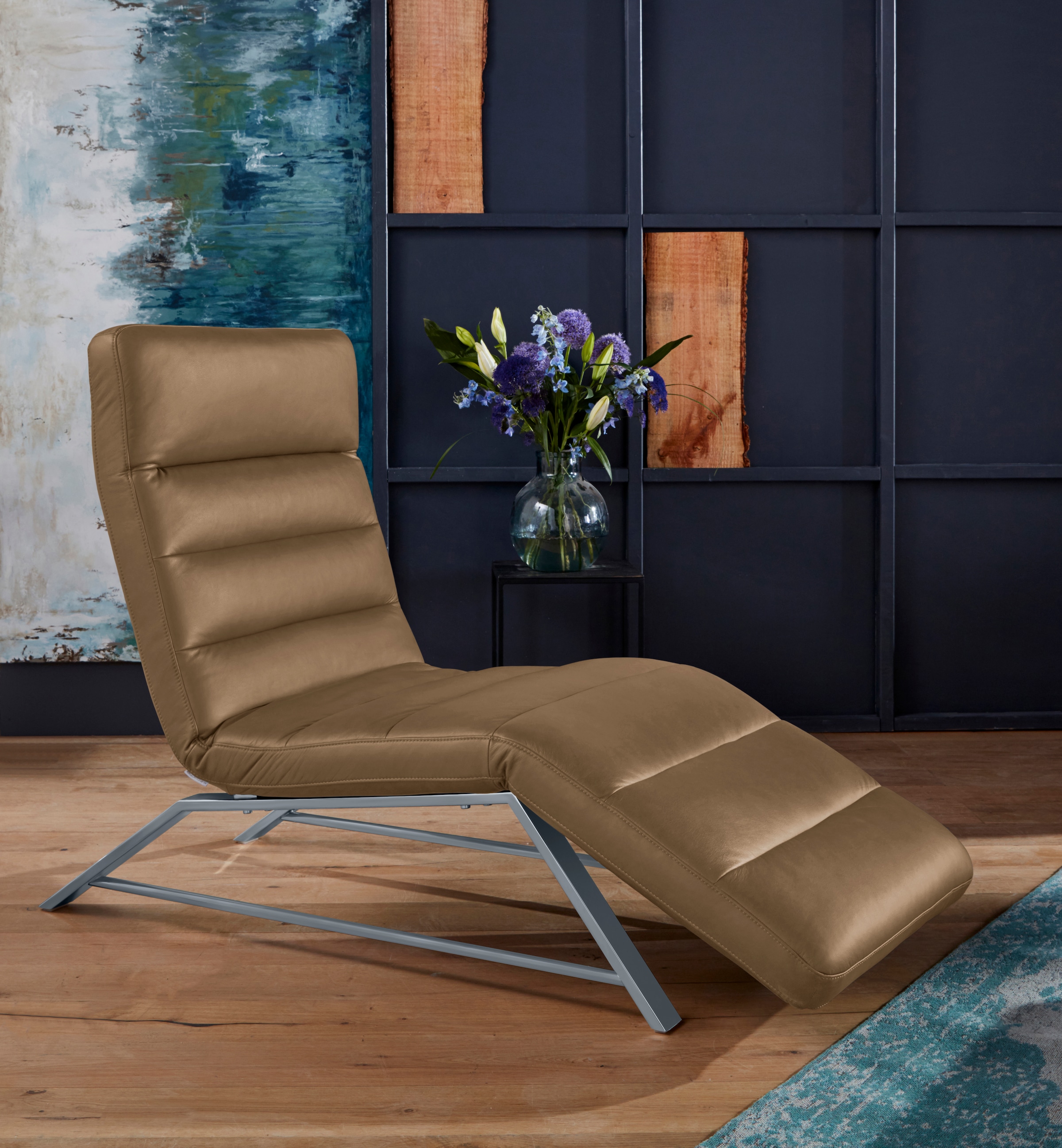 W.SCHILLIG Relaxliege »daily dreams«, Funktionsliege wahlweise mit Motor, Gestell matt, Breite 75 cm