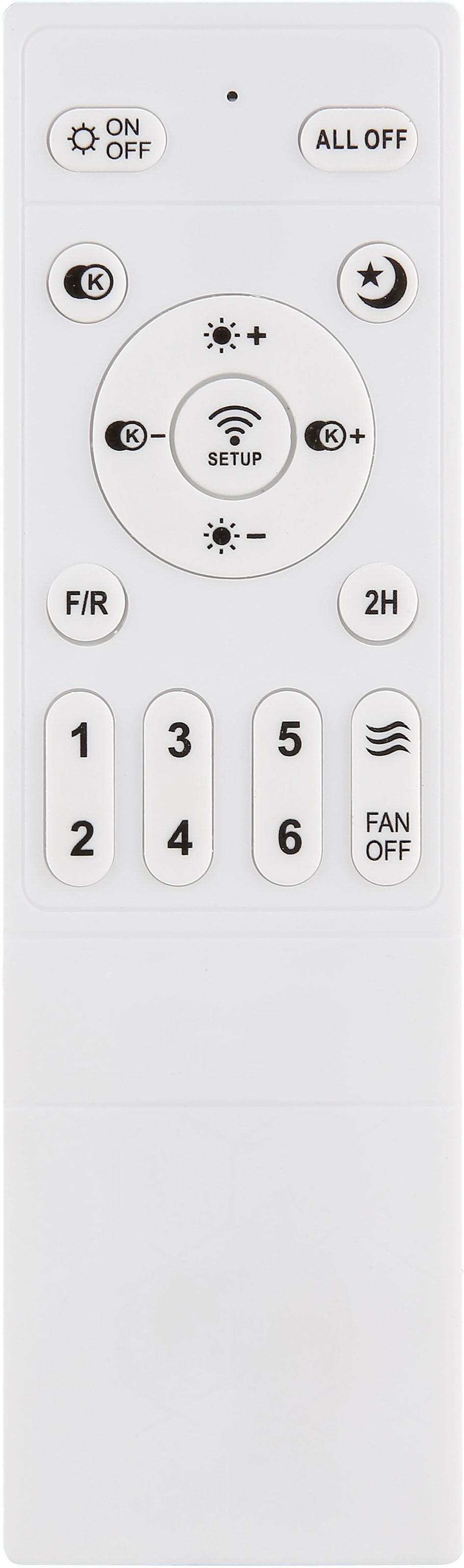 GLOBO LIGHTING Deckenleuchte »MODESTO« LED-Modul 1 Stk. warmweiß - kaltweiß Ventilator holzoptik dunkel kühlen-heizen Wohnzimmer Schlafzimmer