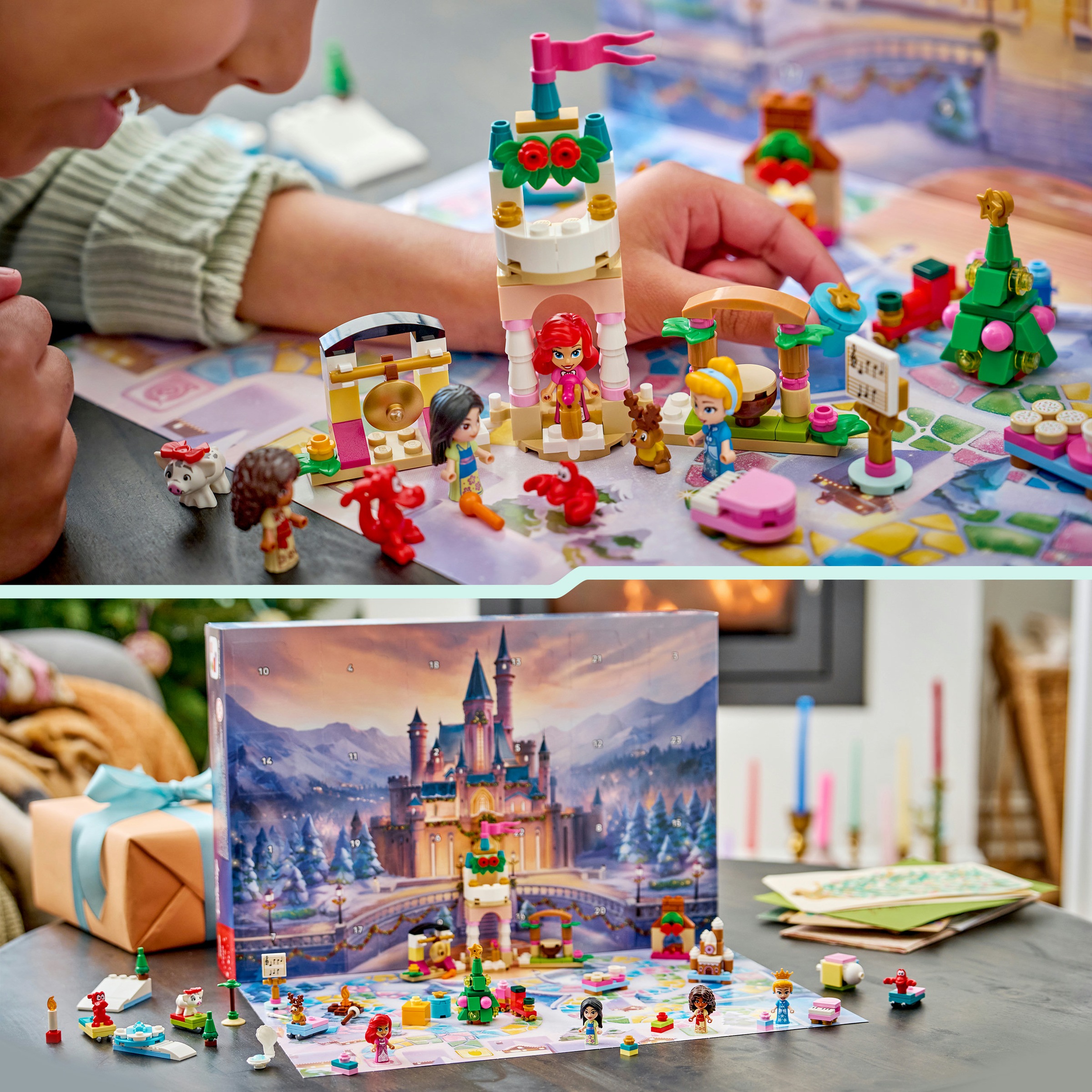LEGO® Spielzeug-Adventskalender »Adventskalender 2026 (43298), LEGO Disney Princess« ab 5 Jahren Made in Europe