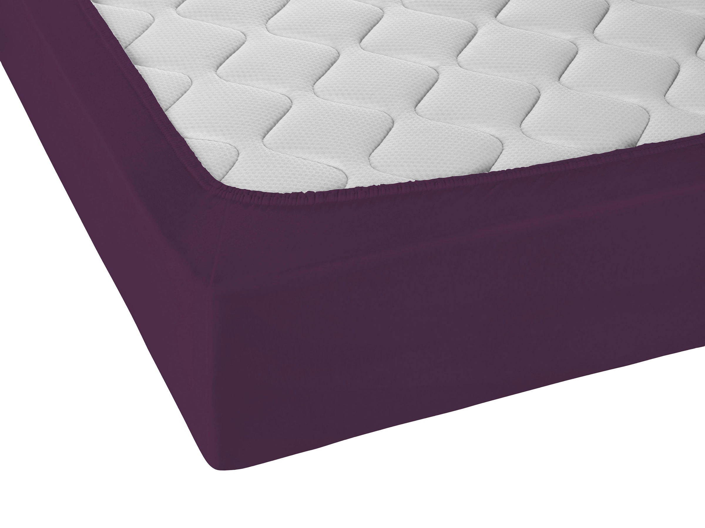 Biberna Spannbettlaken »Thea« aus Baumwolle, für Matratzen bis 25 cm Höhe, Bettlaken, Spannbetttuch