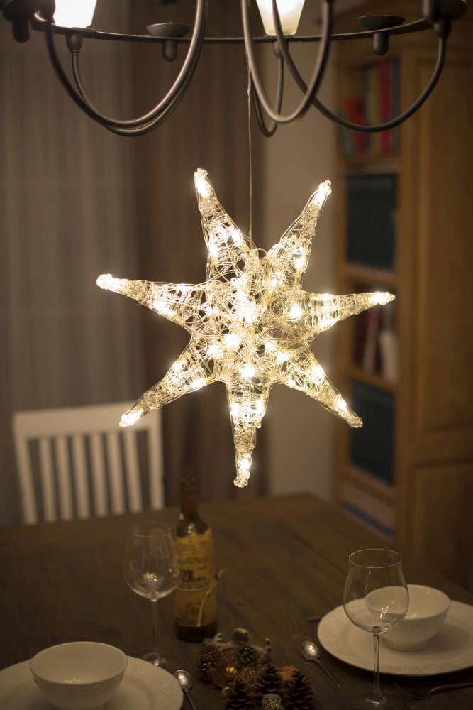 KONSTSMIDE LED Stern »LED weiße Dioden kaufen auf warm Rechnung Stern«, 32 Acryl