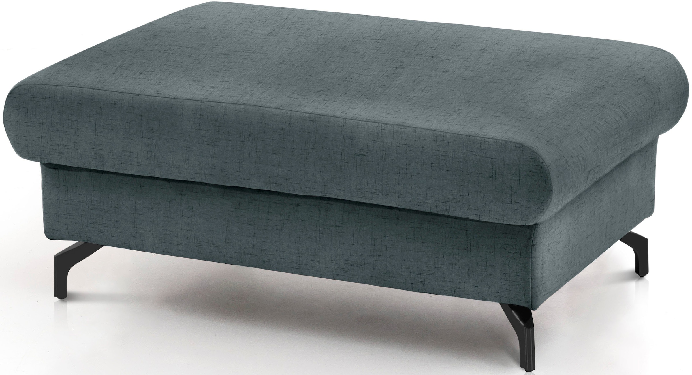 COTTA Polstergarnitur »Komaris L-Form«, (Set), Set bestehend aus: Ecksofa mit Kopfteilverstellung & Hocker