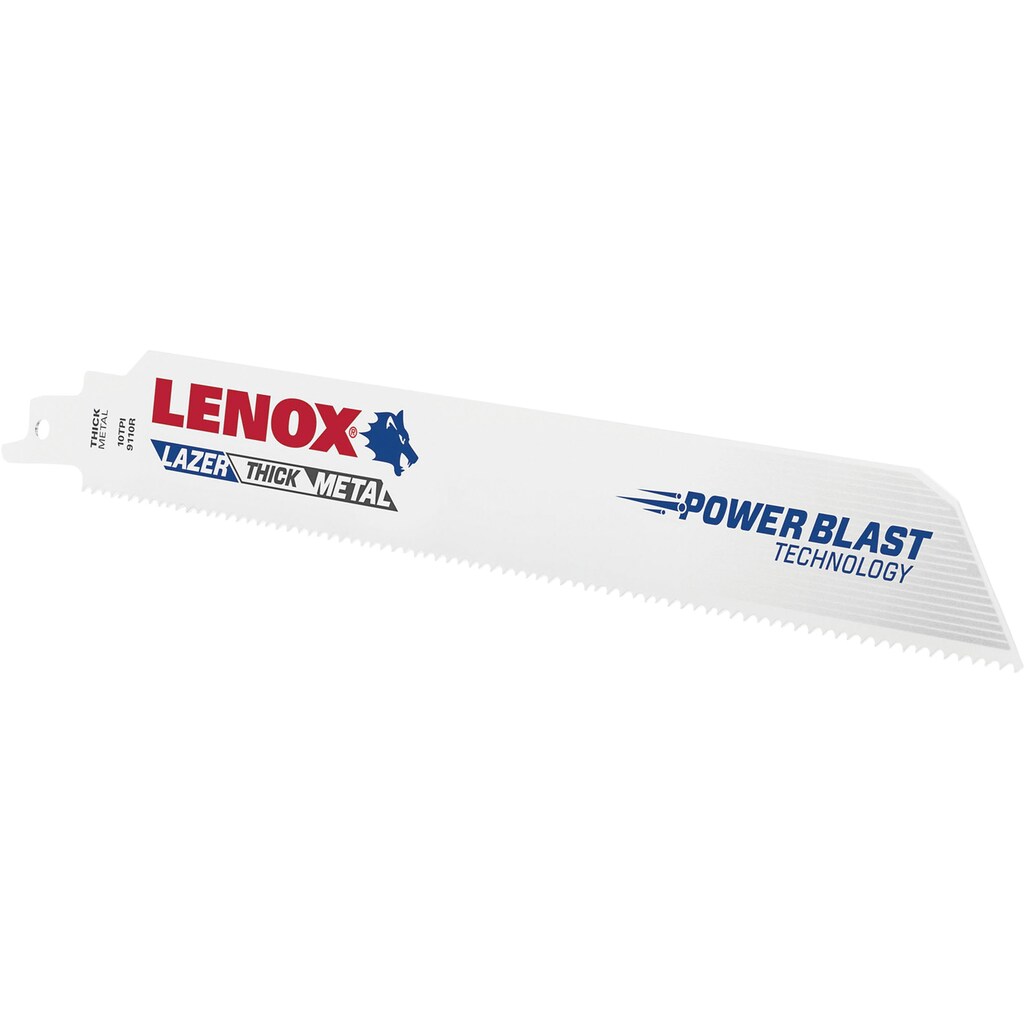 Lenox Säbelsägeblatt »201706110R«, für Baustähle und alle Metalle 5-13 mm, 5 Stück