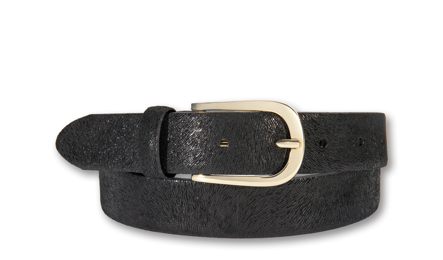 Silbergift Ledergürtel »Ledergürtel mit eleganter Schließe«