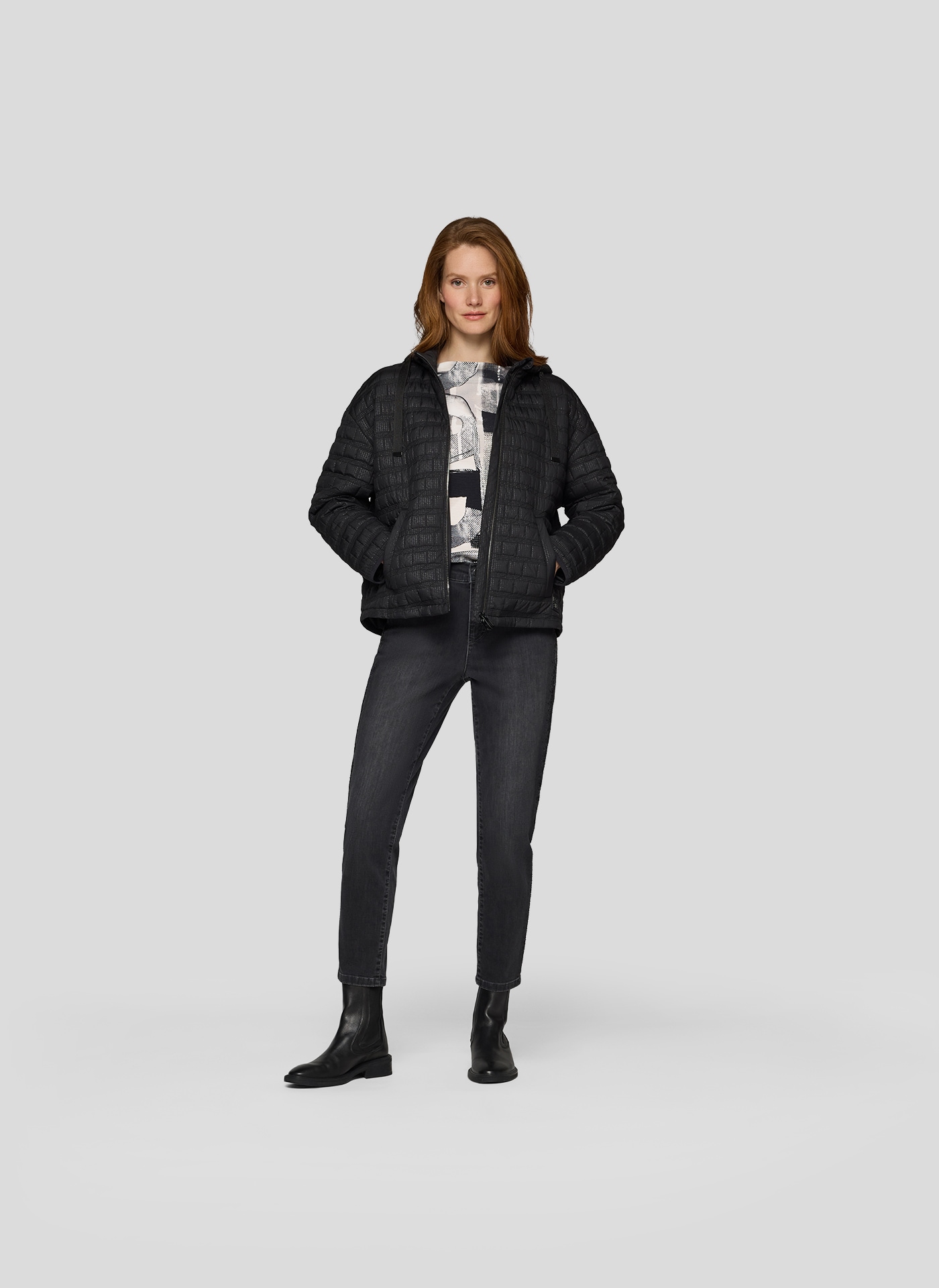 Rabe 3/4-Arm-Shirt mit All-Over Print