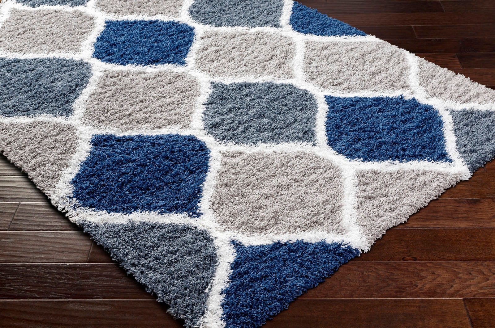 Livabliss Hochflor-Teppich »SMOLENSK«, rechteckig, 52 mm Höhe, Flauschig, Langflor, Weich, Boho Wohnzimmerteppich, Grau