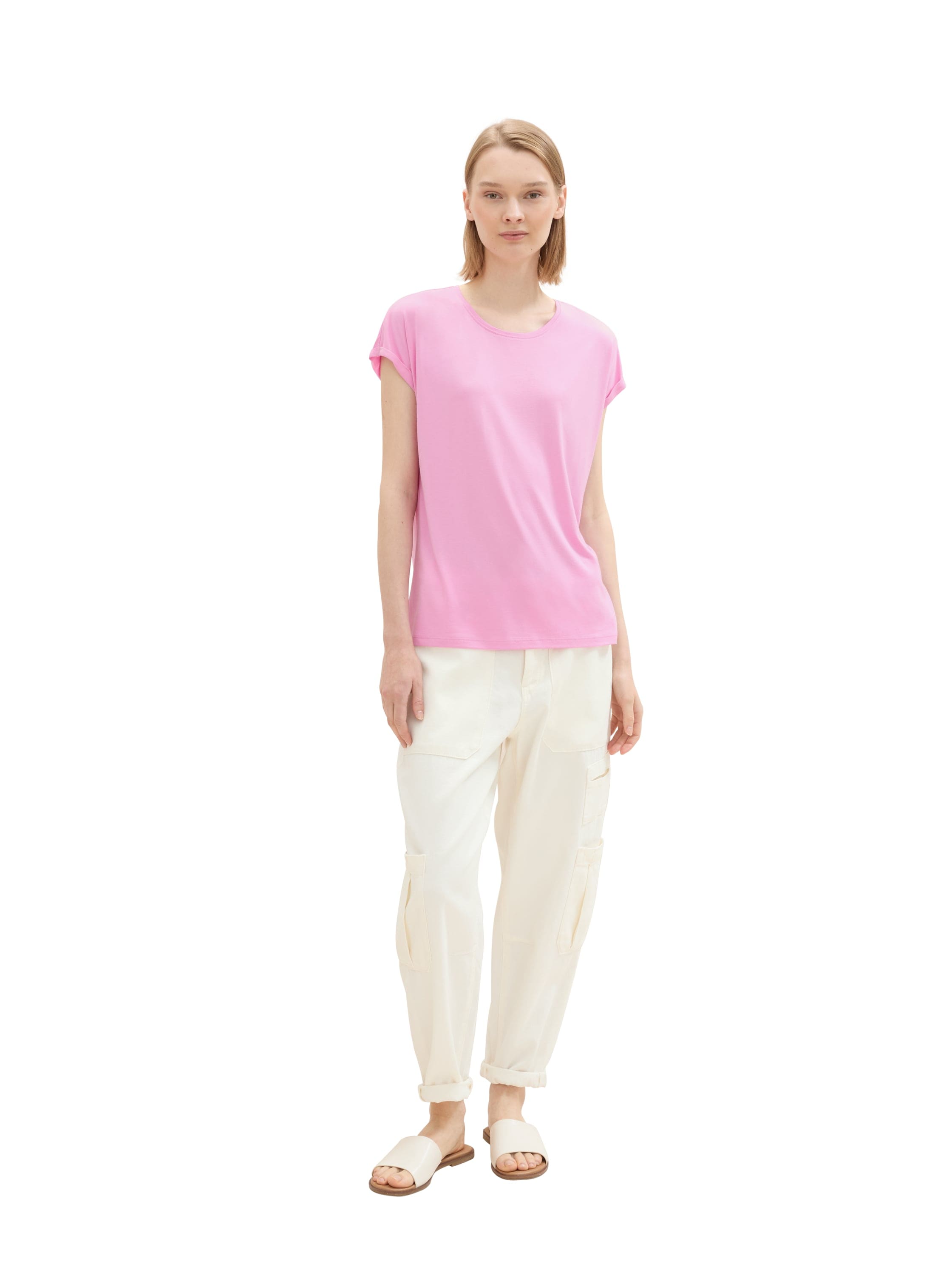 TOM TAILOR Denim T-Shirt, mit Rundhalsausschnitt