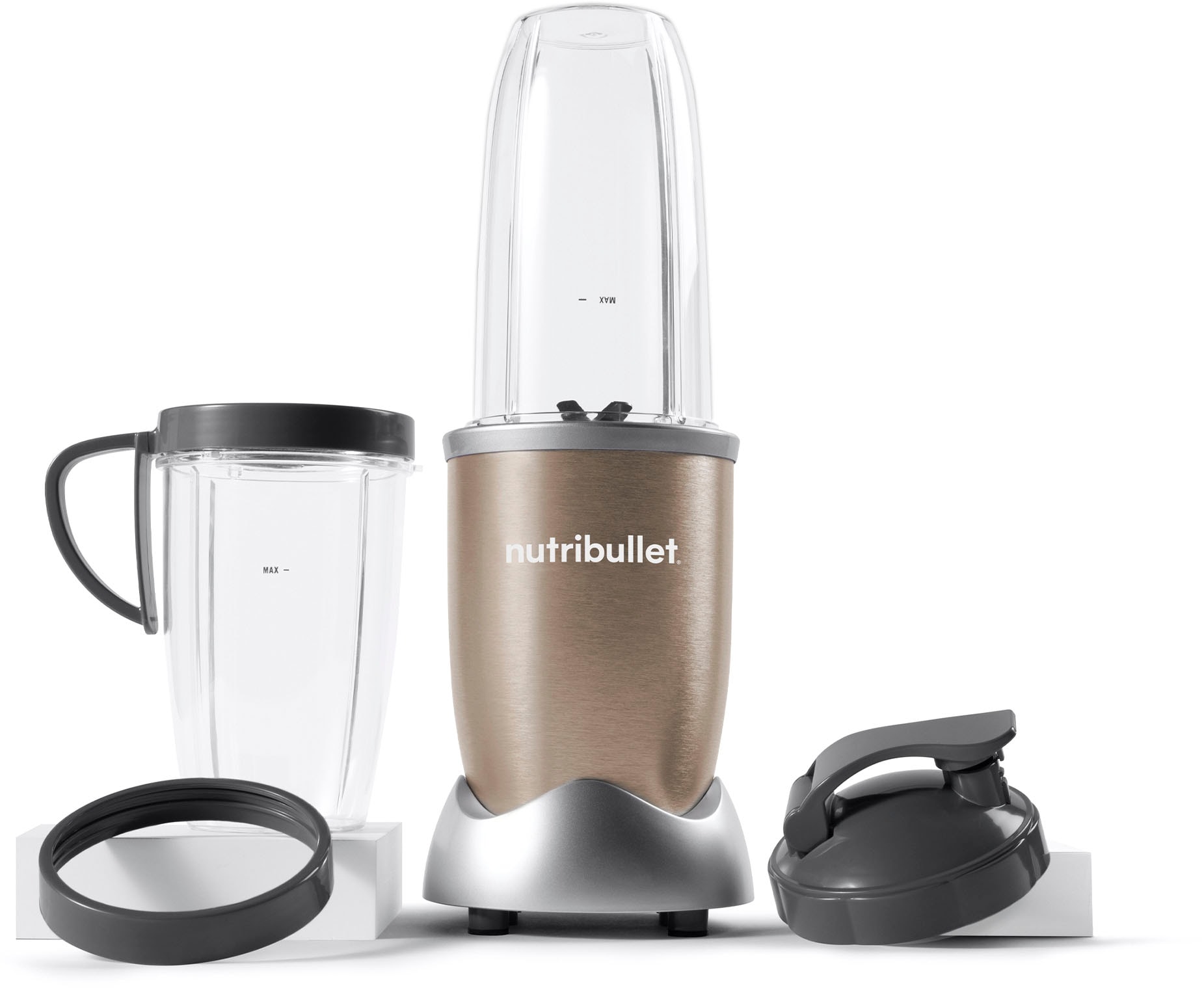 Smoothie-Maker Trinkbecher, 900 Champagner »NB907CP«, Online-Shop Multifunktionsmixer bestellen Standmixer, nutribullet inkl. im W, 2