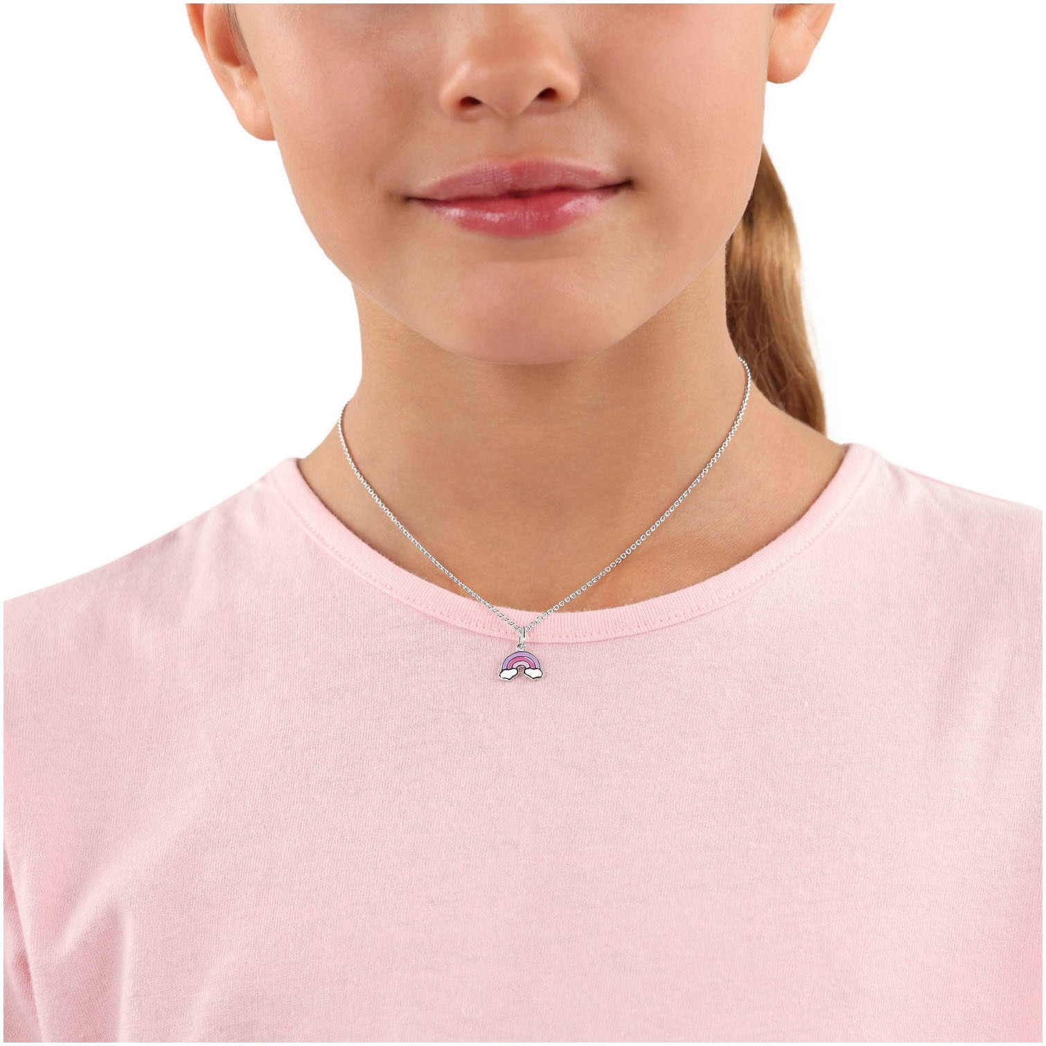 Prinzessin Lillifee Kette mit Anhänger »Regenbogen, 2037897«, mit Emaille