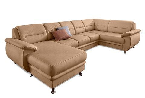 sit&more Wohnlandschaft »Mailand U-Form, B: 312 cm« optional Bettfunktion günstig online kaufen