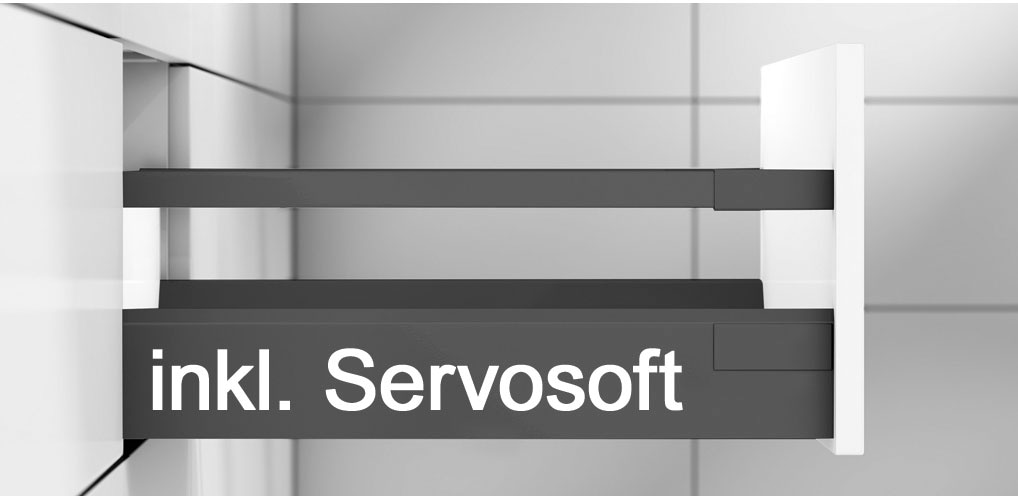 IMPULS KÜCHEN Küchenzeile »"München", Ausrichtung wählbar, Schubkästen mit Soft-Close« vormontiert, wahlweise mit E-Geräten