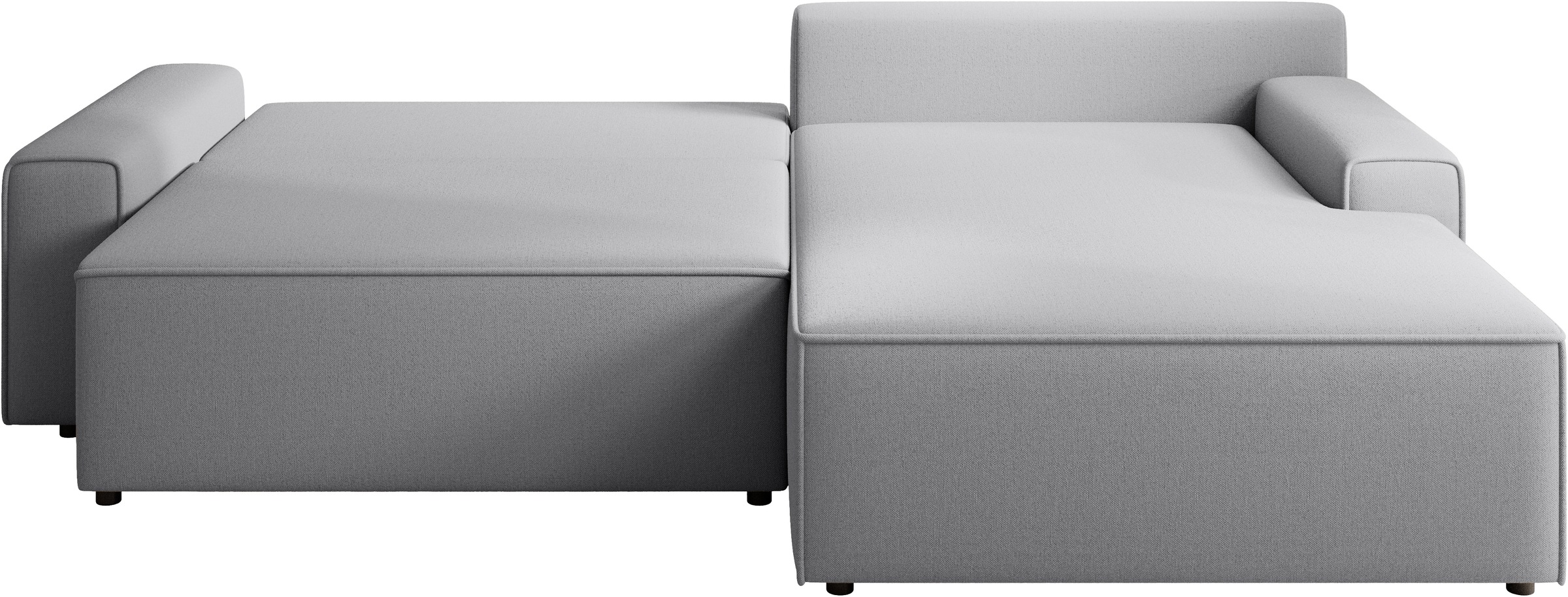 TRENDMANUFAKTUR Ecksofa »Challenge, Schlafsofa mit Bettkasten, Couch in L-Form, Breite 245 cm«, Recamiere beidseitig montierbar, auch in trendigem Cordstoff