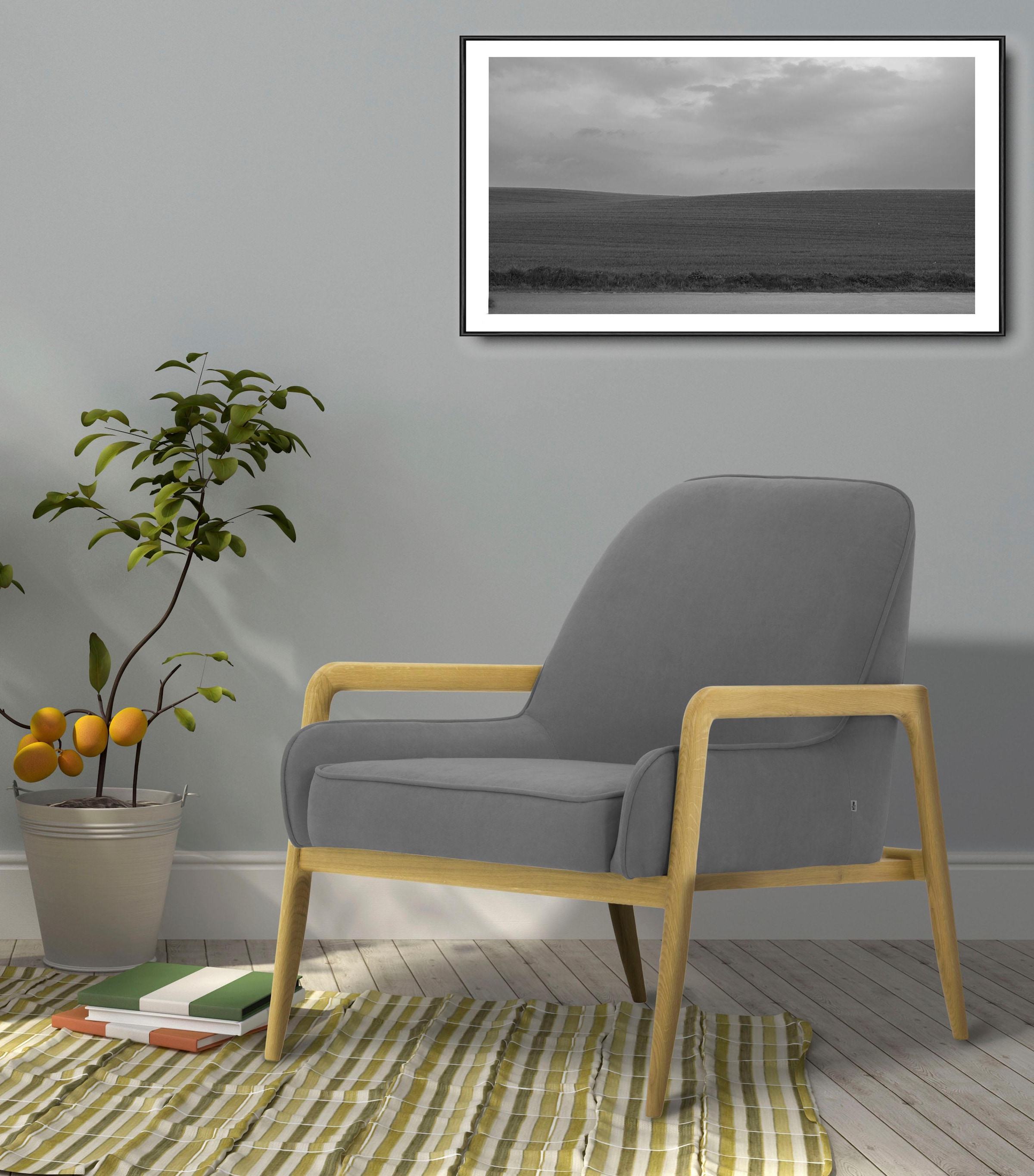 Home affaire Sessel »Braga« wahlweise mit Gestell aus Eiche in dunkel oder günstig online kaufen