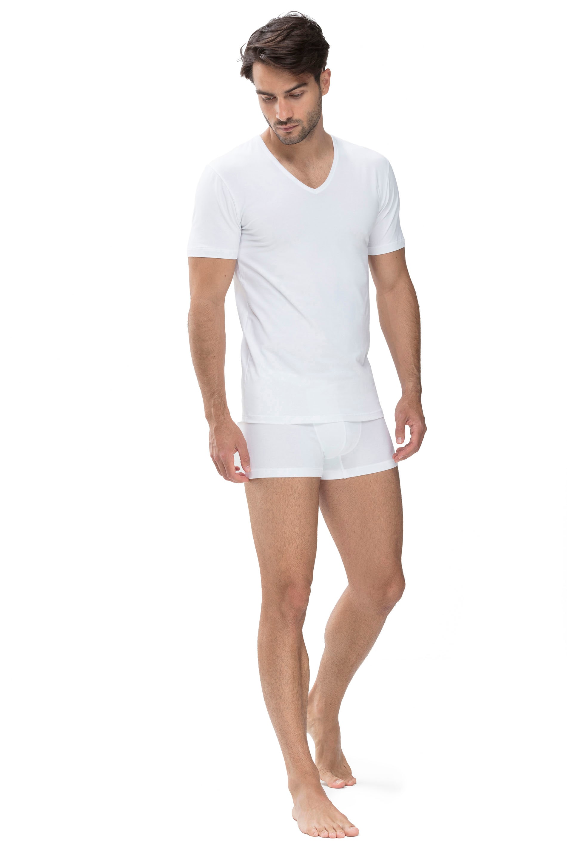 Mey Unterziehshirt »Dry Cotton«, mit V-Ausshnitt und Halbarm günstig online kaufen