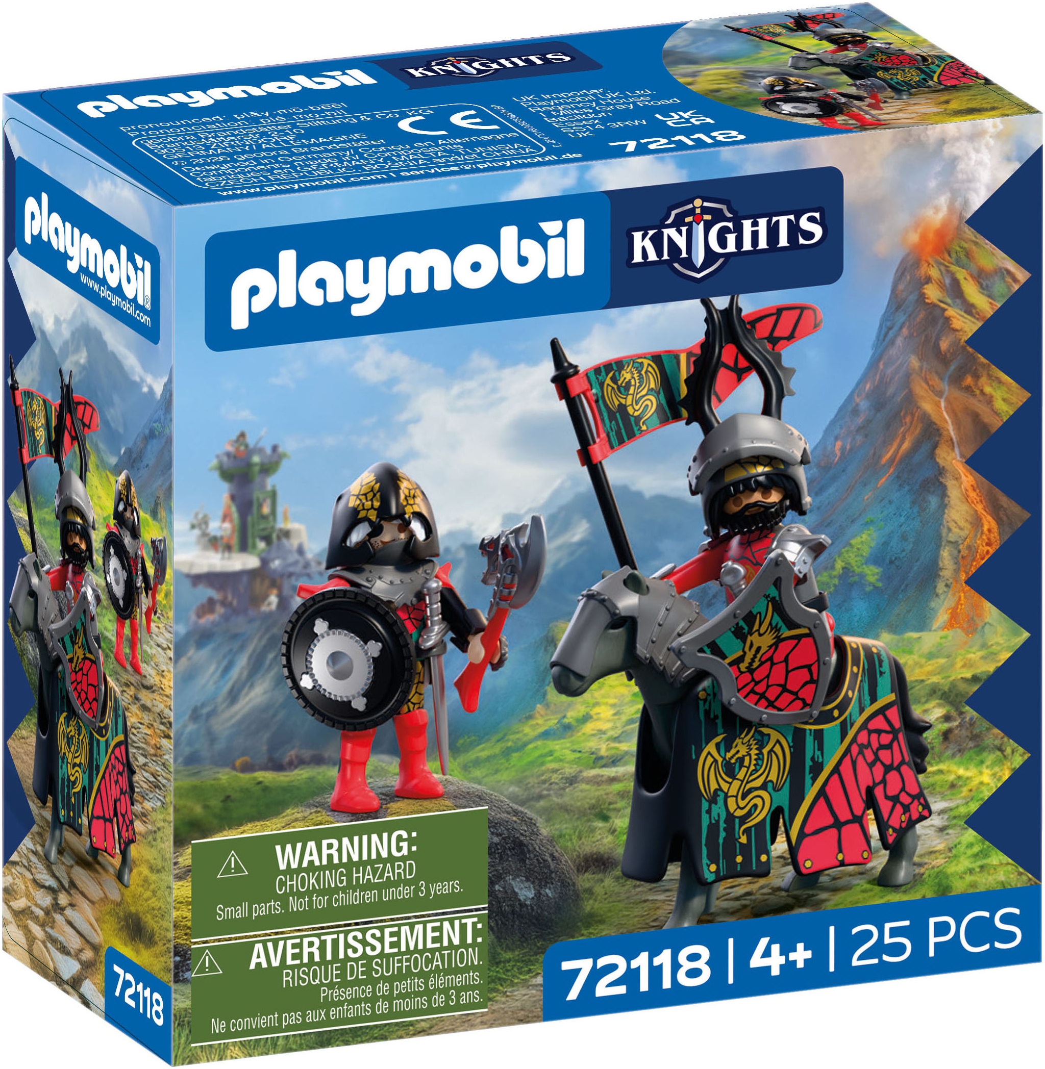Playmobil® Konstruktions-Spielset »Anführer Drachenritter (72118), Knights« Made in Europe