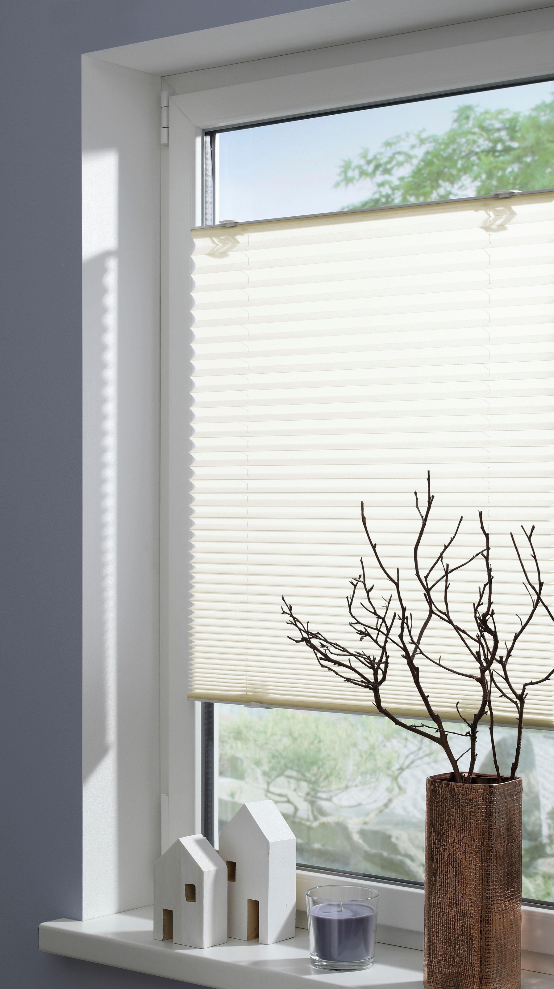 GARDINIA Plissee »Plissee Solo mit Saugnäpfen« Lichtschutz ohne Bohren mit günstig online kaufen