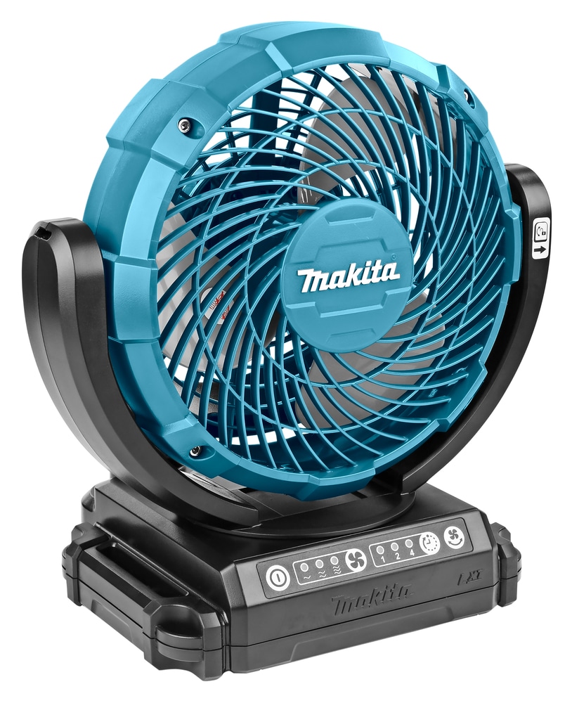 Makita Akku-Ventilator »»DCF102Z« 18V, 4,6 m³/min, 3,0 m/s, 3-stufig, ohne Akku und Ladegerät« kompakter, leistungsfähig, mit 3 Luftstromeinstellungen + Drehbewegung