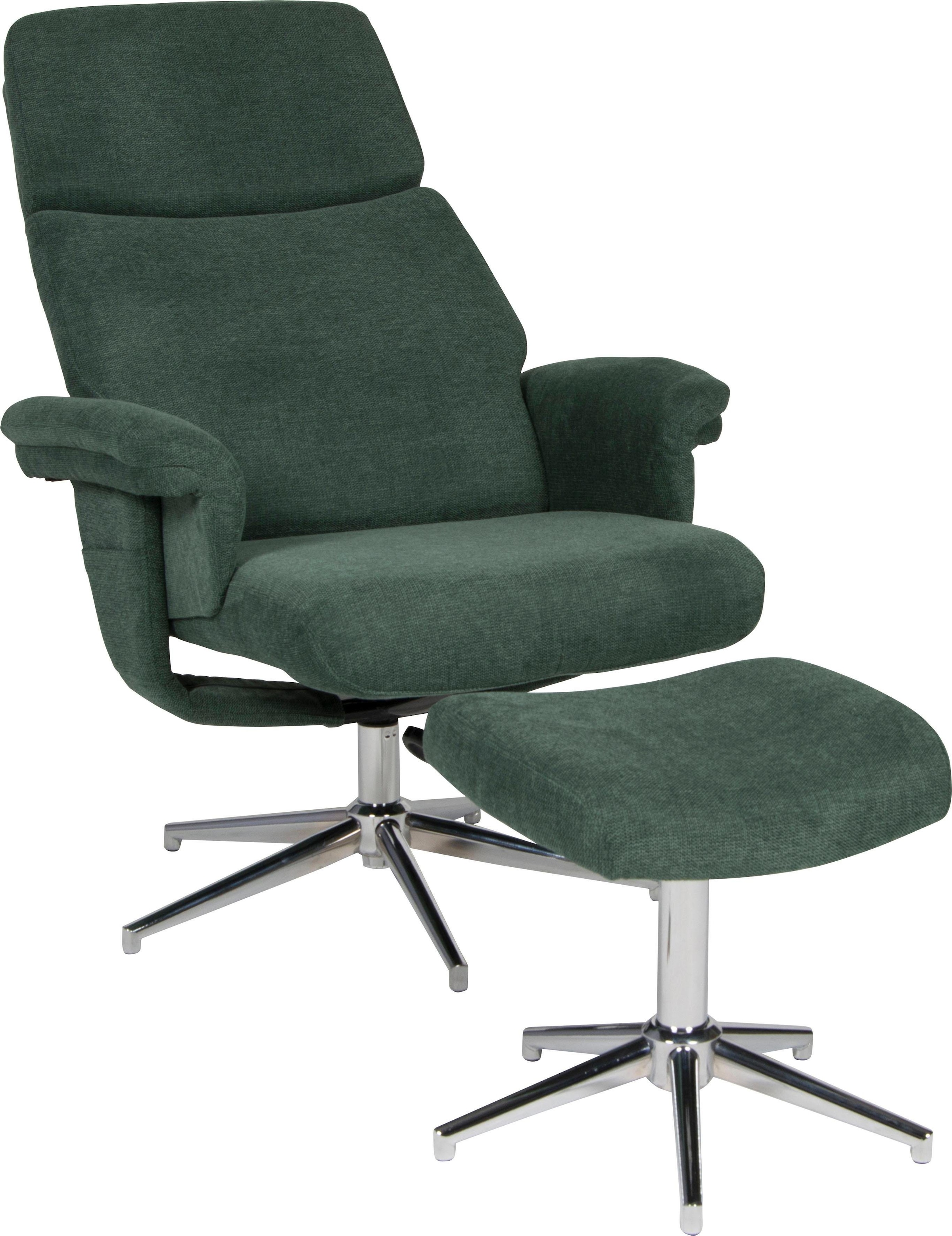 Duo Collection TV-Sessel »Sudbury«, mit Hocker und Relaxfunktion, 360 Grad drehbar