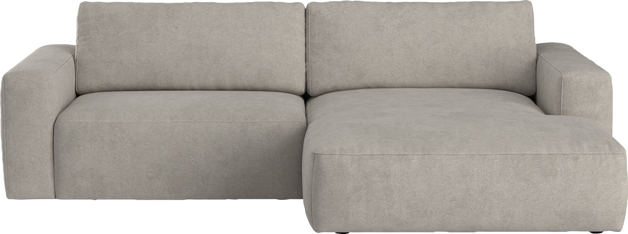 COTTA Ecksofa »Lasso L-Form, XL-Sofa«, mit breiter Recamiere im trendigen C günstig online kaufen