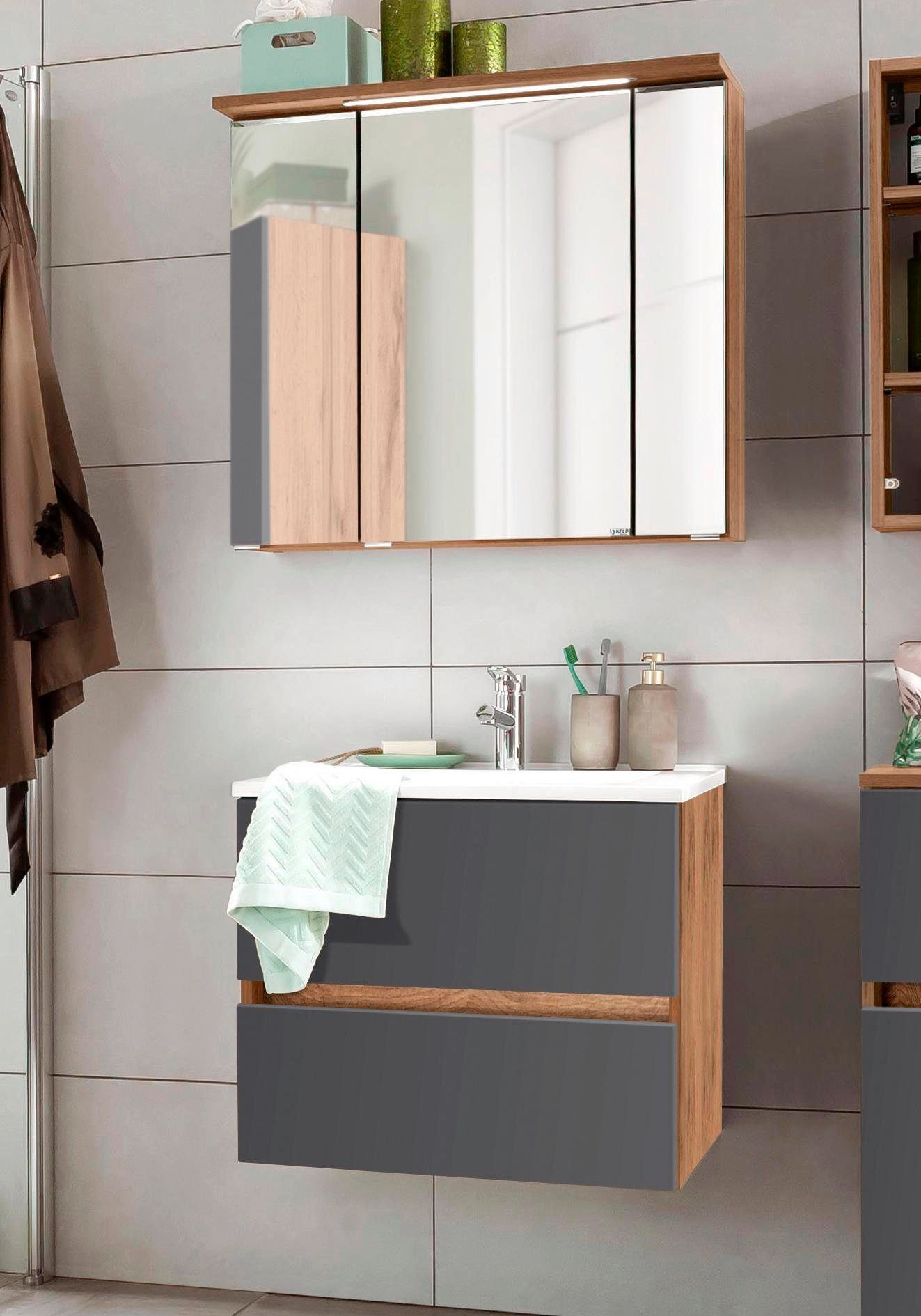 welltime Badmöbel-Set »Lucca« 2 Stk. tlg. günstig online kaufen