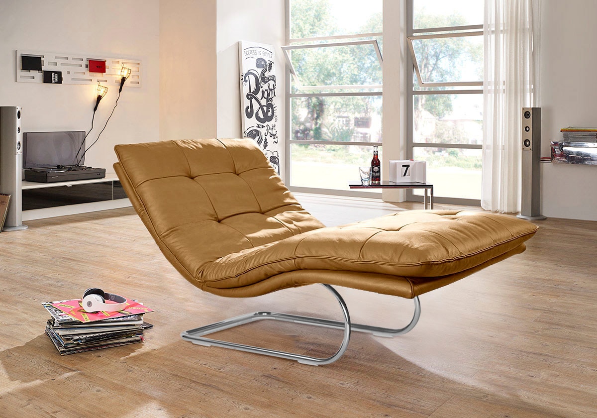 W.SCHILLIG Relaxliege »daily dreams«, in Waffelkissen-Optik, wahlweise mit günstig online kaufen