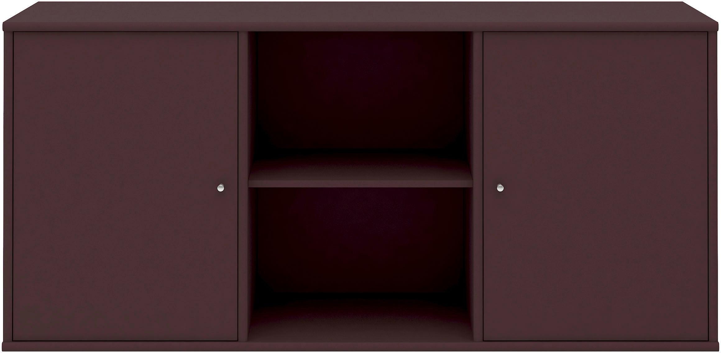 Hammel Furniture Sideboard »Mistral, Hochwertig Schrank, hängend/stehend montierbar«, mit zwei Türen, B: 133 cm, anpassungsbar Designmöbel