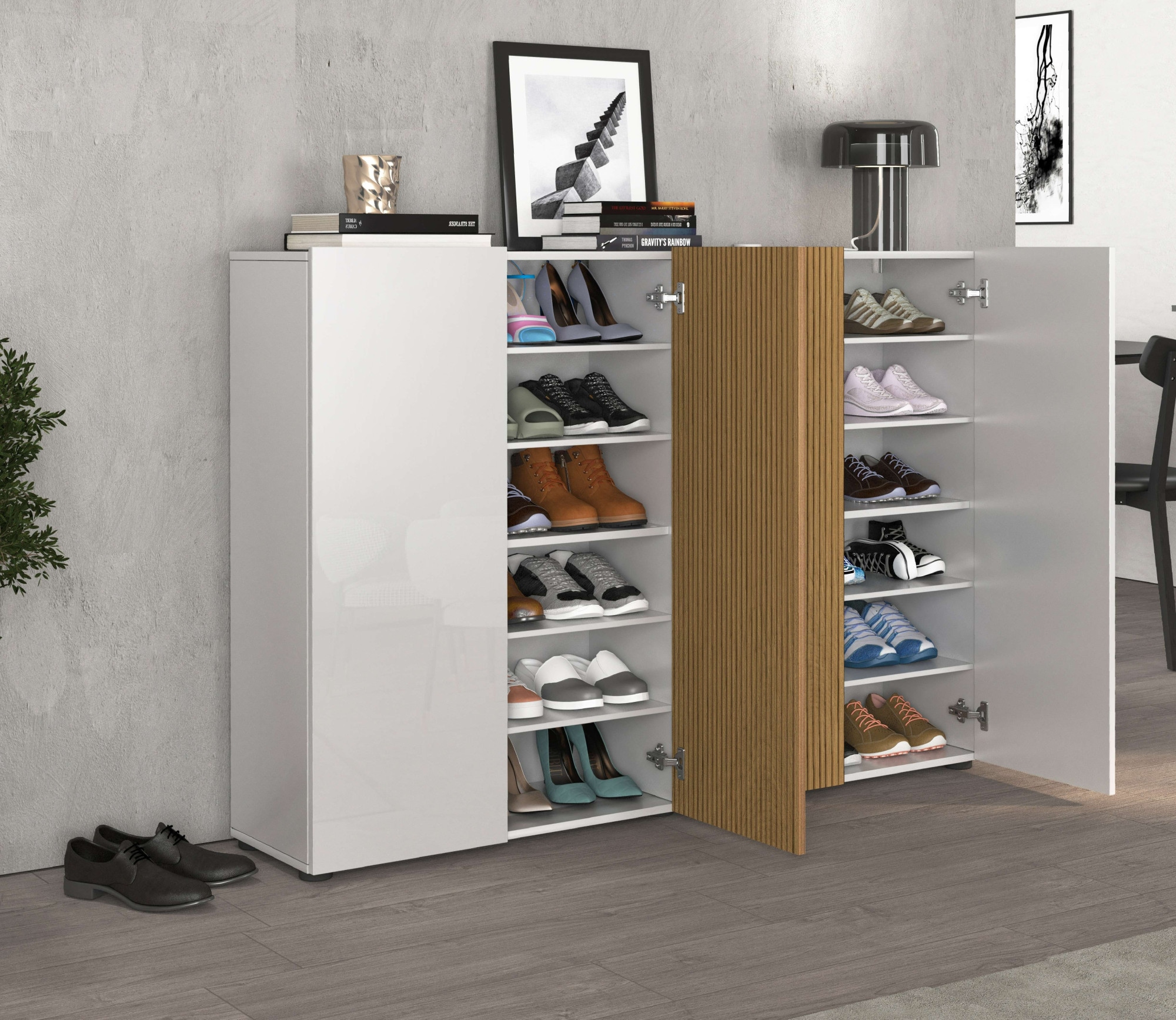 INOSIGN Schuhschrank »LADY, Schuhkommode,Schuhmöbel,Schuhablage,Schuhregal« günstig online kaufen