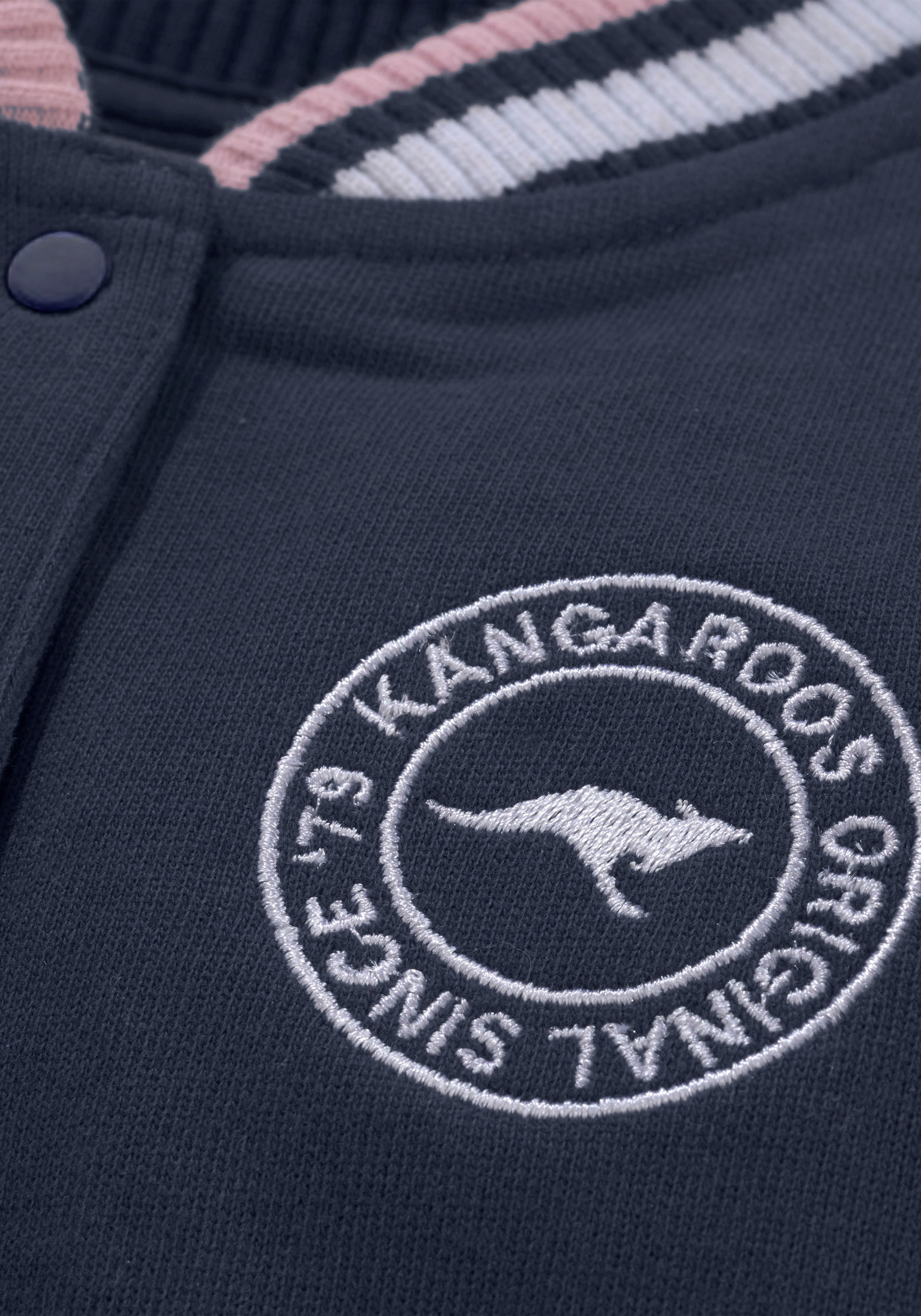 KangaROOS Sweatjacke »College-Jacke«, mit Kragen