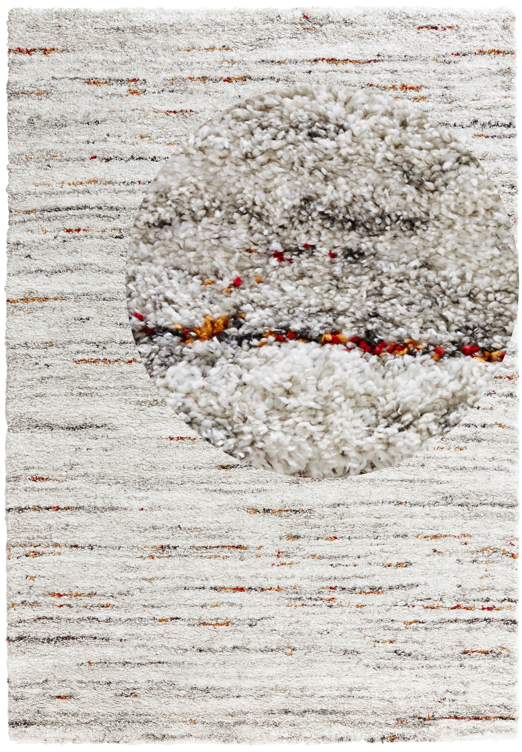 HANSE Home Hochflor-Teppich »Delight«, rechteckig, 30 mm Höhe, Shaggy, Weich, Meliert, Flauschig, Flokati, Wohnzimmer, Schlafzimmer