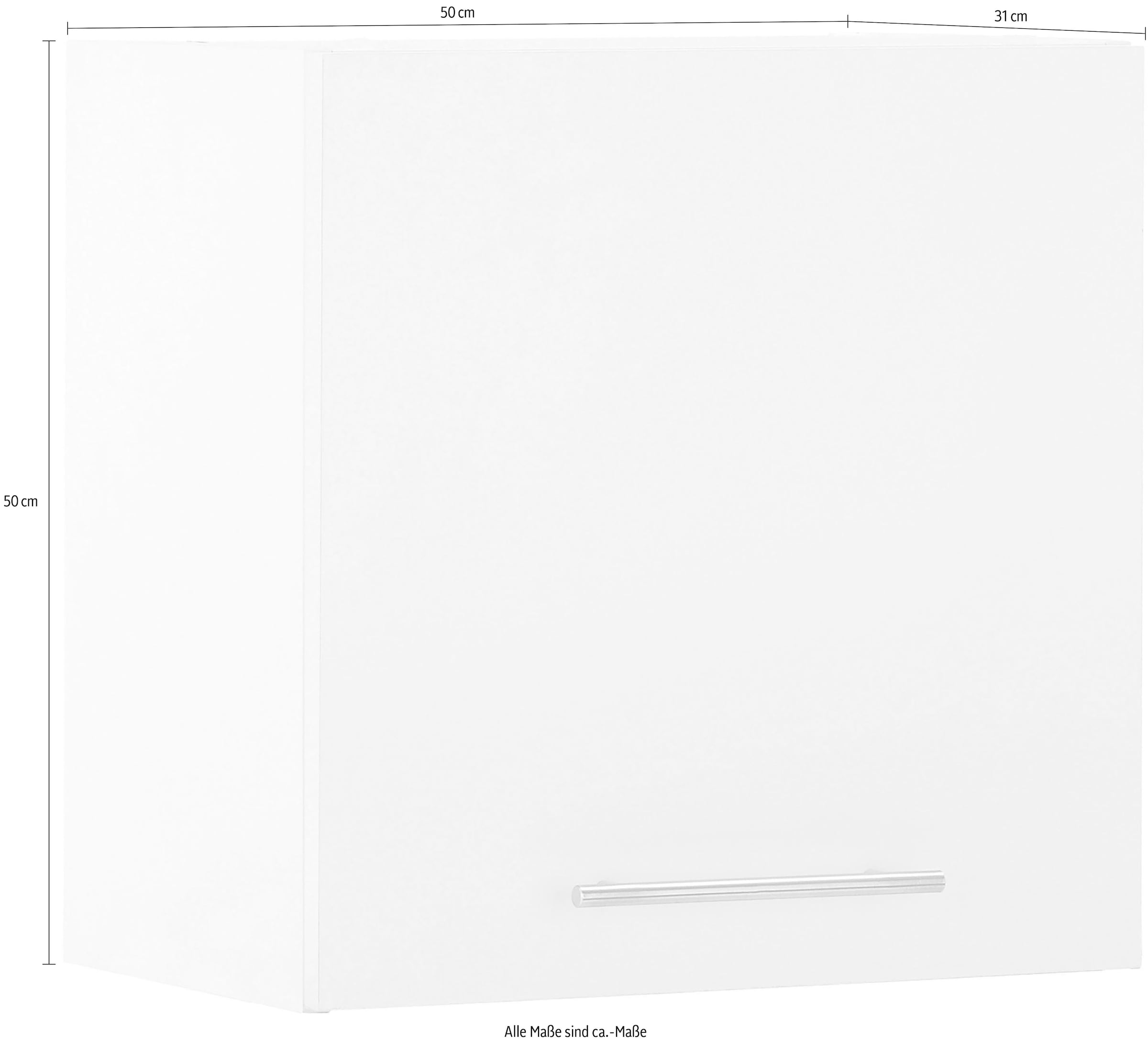 Laundreezy Hängeschrank »Laundreezy, Hängeschrank BxHxT 50x50x31 cm« 1 Stk. tlg. Breite 50cm, Tür L/R montierbar, Softclose-Funktion