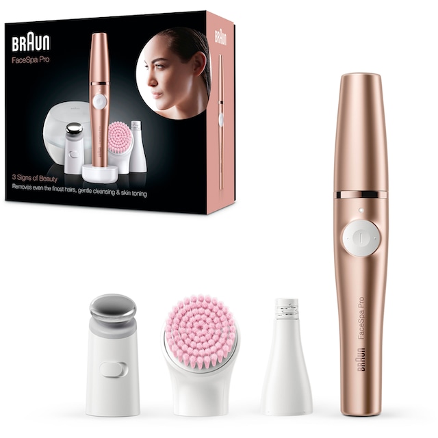 Braun Epilierer »FaceSpa Pro 921«, 2 St. Aufsätze, All-in-One Beauty-Gerät  zur Gesichts-Epilation online kaufen