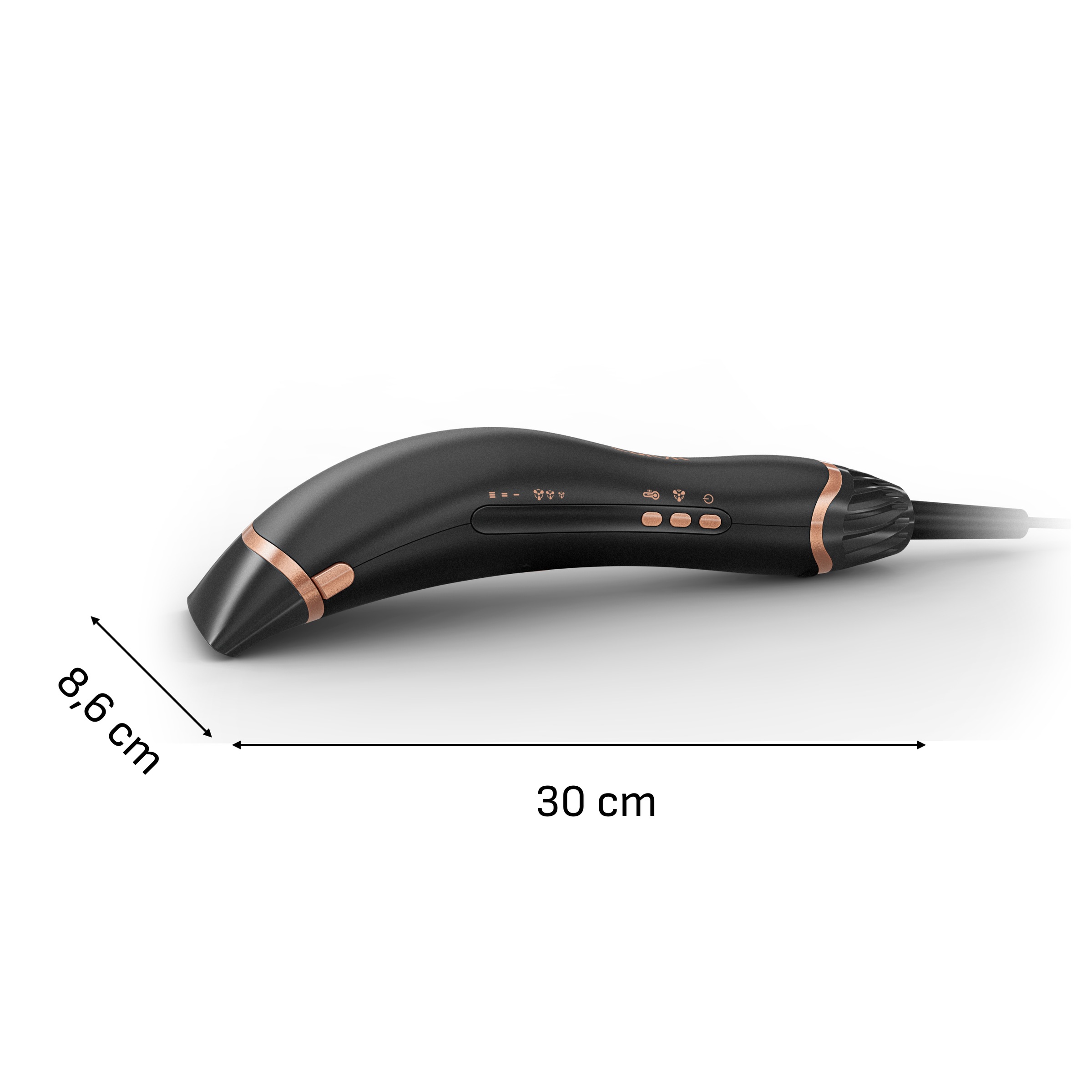 Rowenta Haartrockner »Rowenta Air Motion«, 2 Aufsätze, leichtes/ergonomisches Design, inkl. Glättungskamm, Coanda Effekt